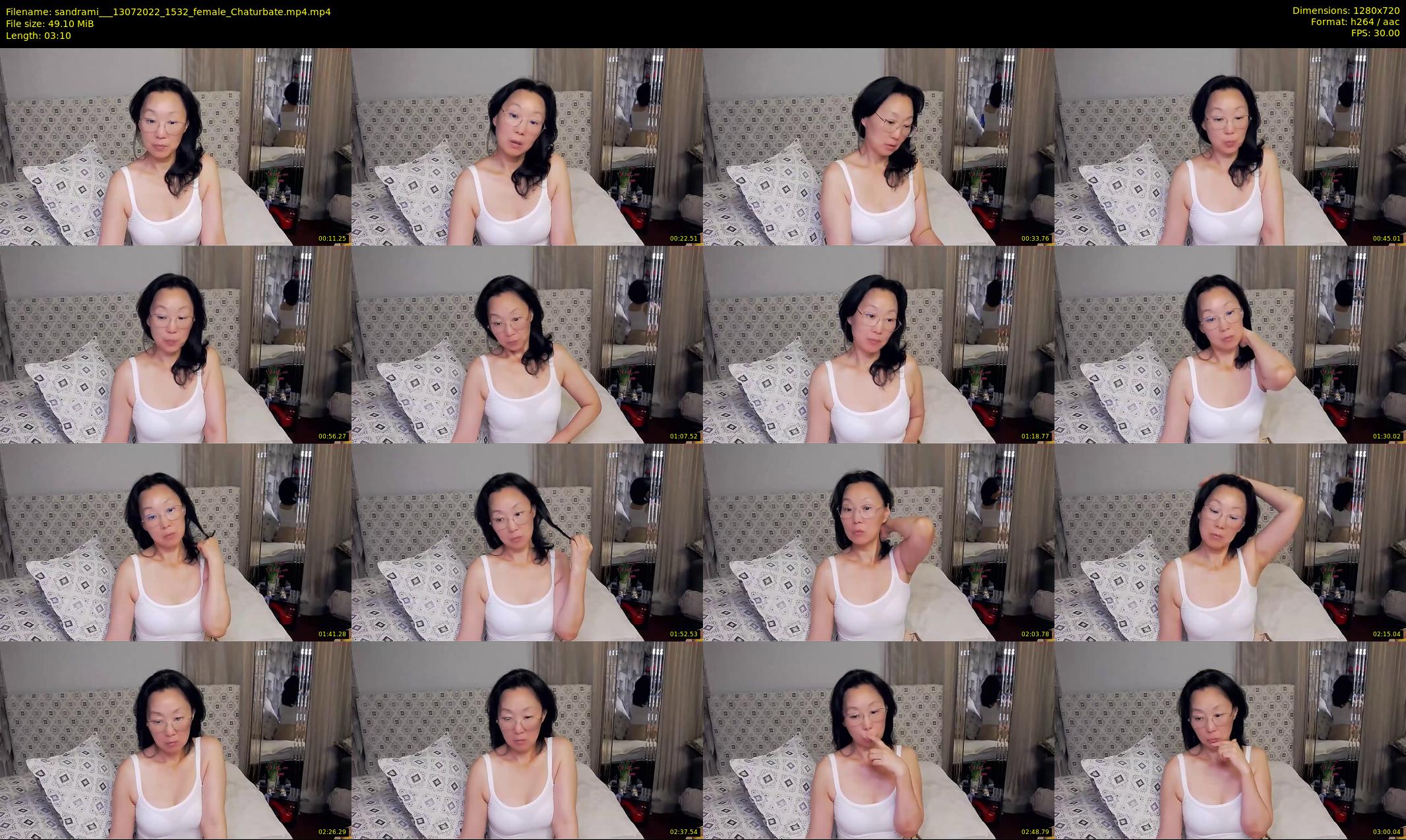 sandrami__ — 4 minute Chaturbate female cam show recording, 720p, Jul 13, 2022