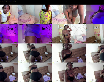 selene_ebony — 55 minute Chaturbate female cam show recording, 1080p, Jul 14, 2022