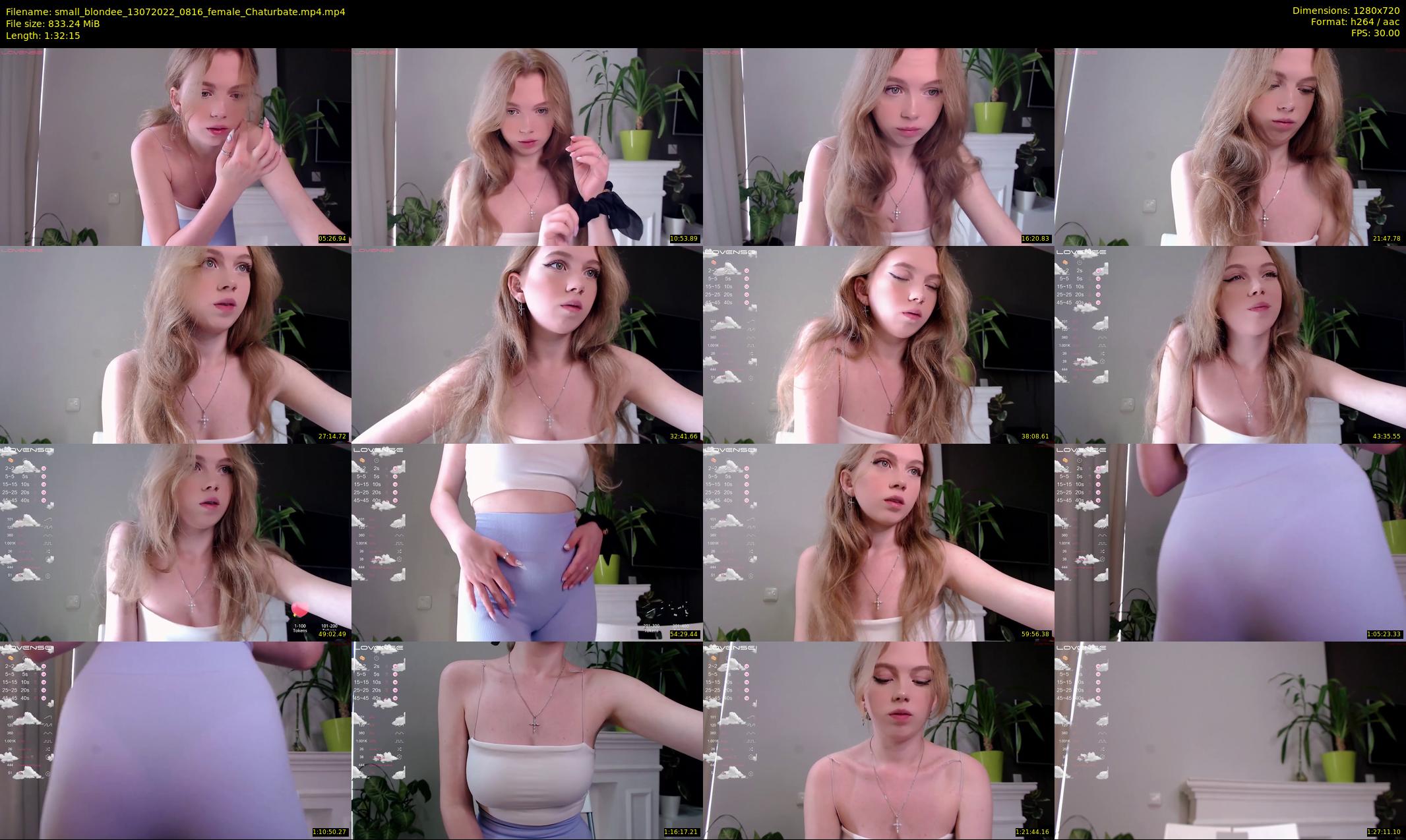 small_blondee — 93 minute Chaturbate female cam show recording, 720p, Jul 13, 2022