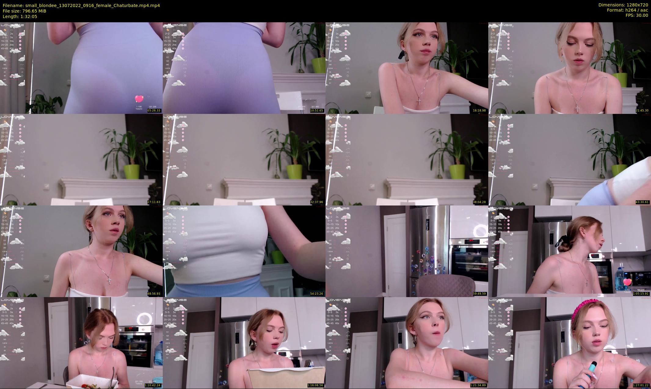 small_blondee — 93 minute Chaturbate female cam show recording, 720p, Jul 13, 2022