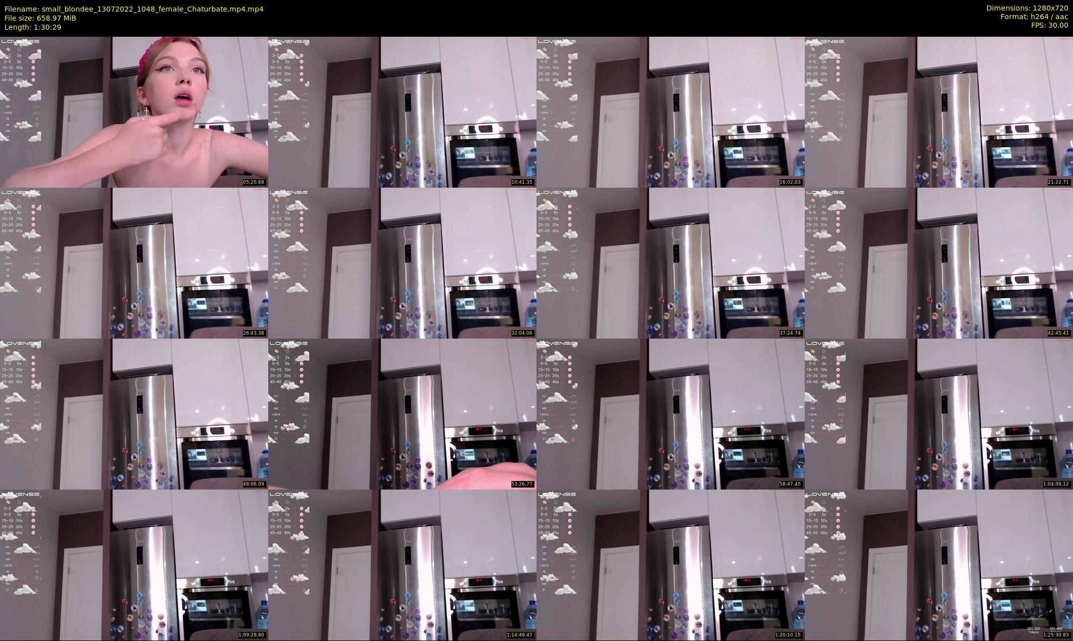 small_blondee — 91 minute Chaturbate female cam show recording, 720p, Jul 13, 2022