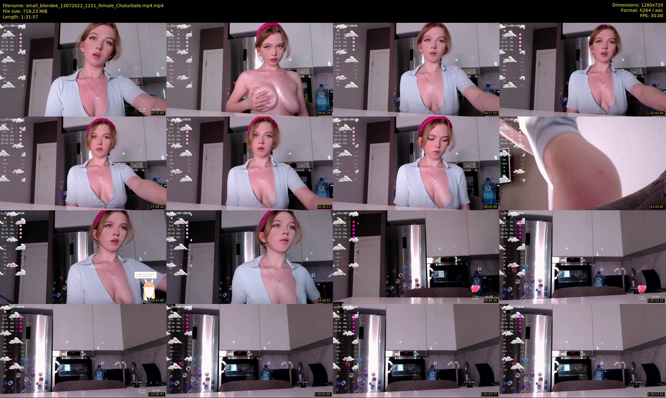 small_blondee — 92 minute Chaturbate female cam show recording, 720p, Jul 13, 2022