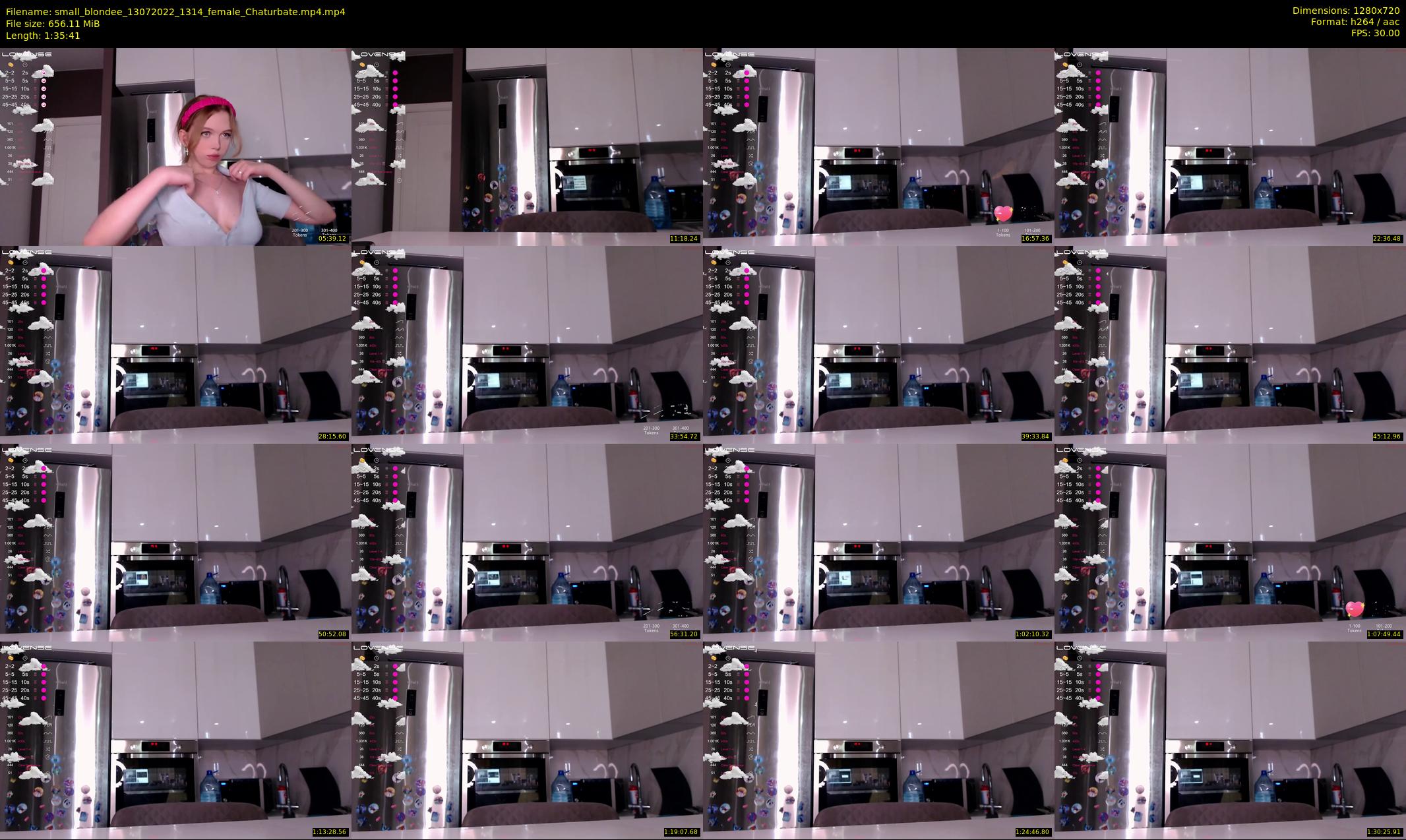 small_blondee — 96 minute Chaturbate female cam show recording, 720p, Jul 13, 2022