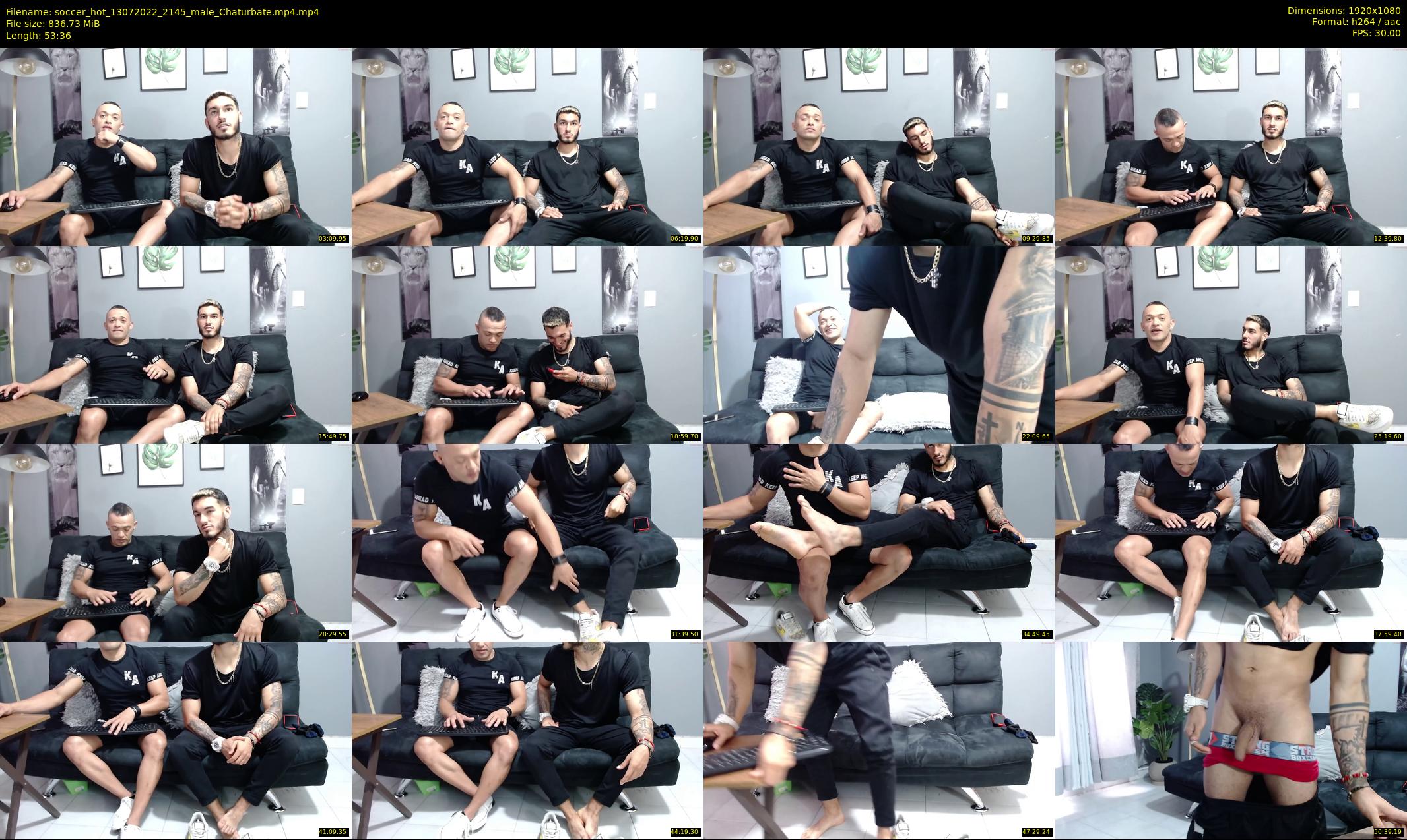 soccer_hot — 54 minute Chaturbate male cam show recording, 1080p, Jul 13, 2022