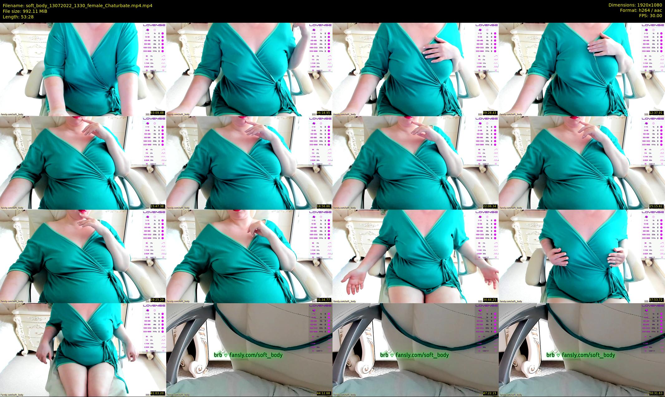 soft_body — 54 minute Chaturbate female cam show recording, 1080p, Jul 13, 2022