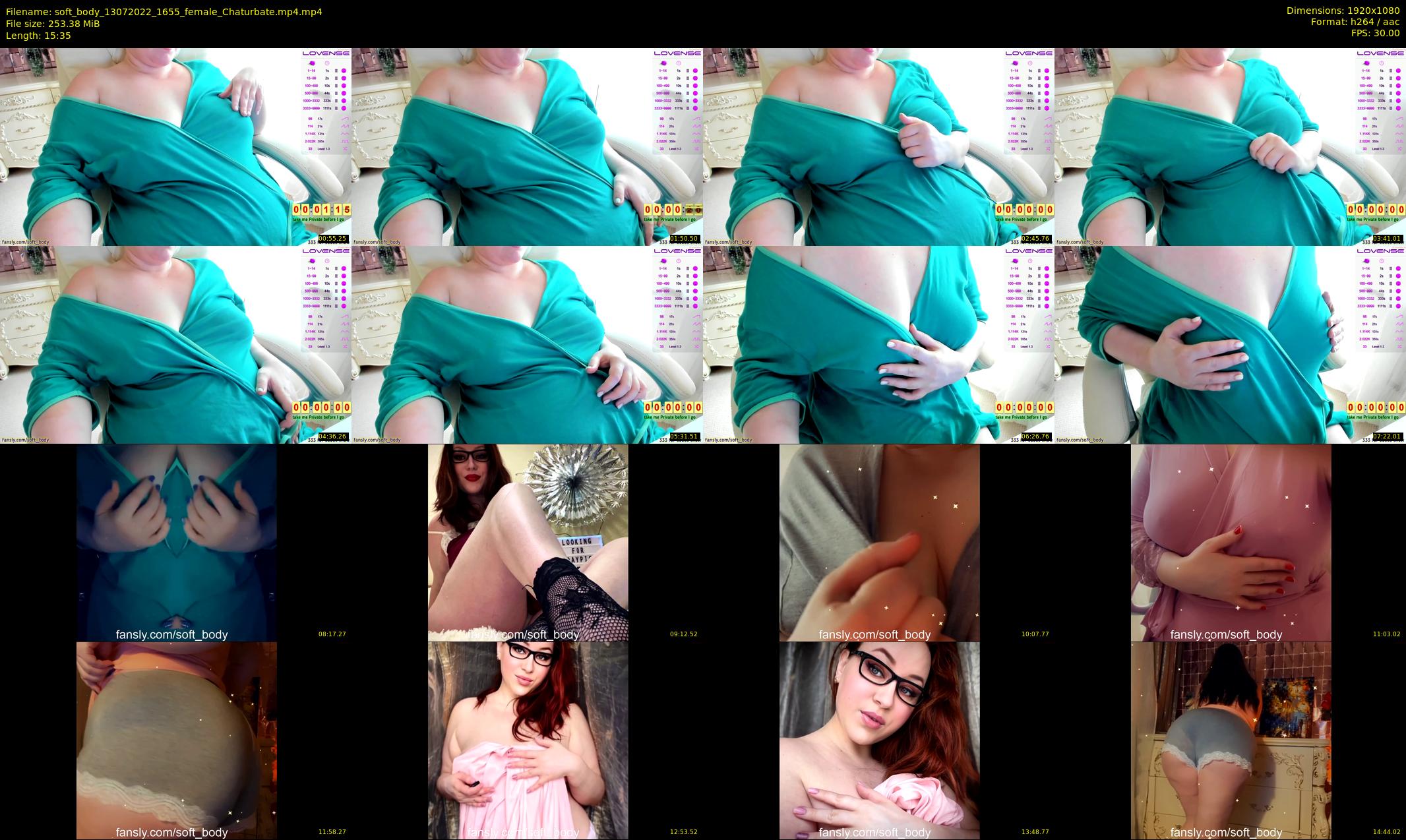 soft_body — 16 minute Chaturbate female cam show recording, 1080p, Jul 13, 2022