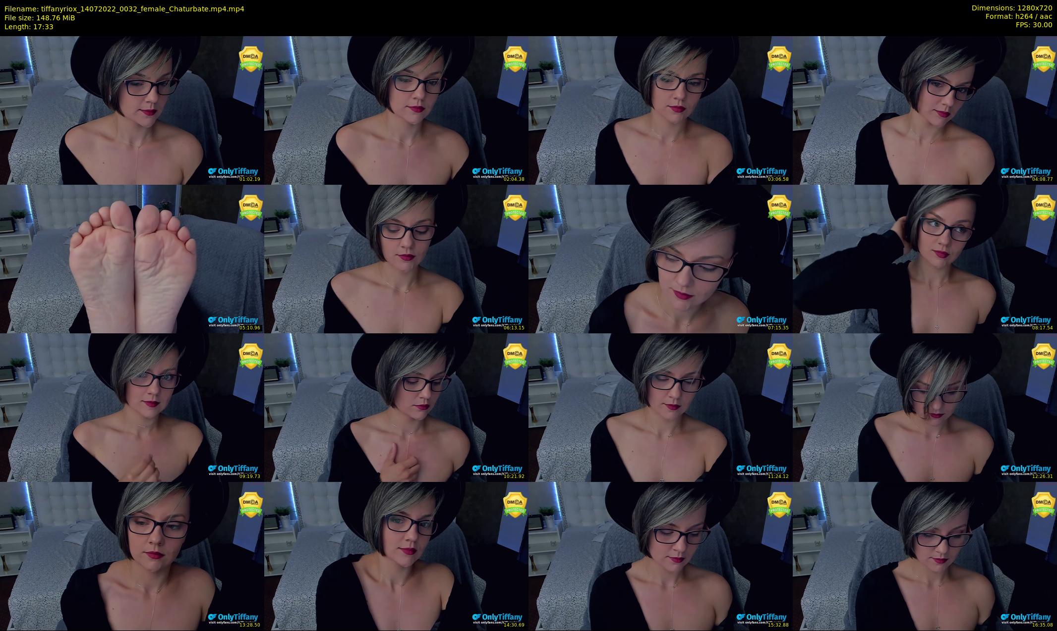 tiffanyriox — 18 minute Chaturbate female cam show recording, 720p, Jul 14, 2022