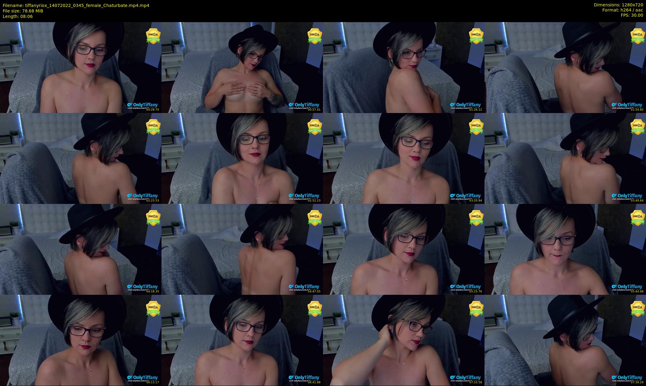 tiffanyriox — 9 minute Chaturbate female cam show recording, 720p, Jul 14, 2022