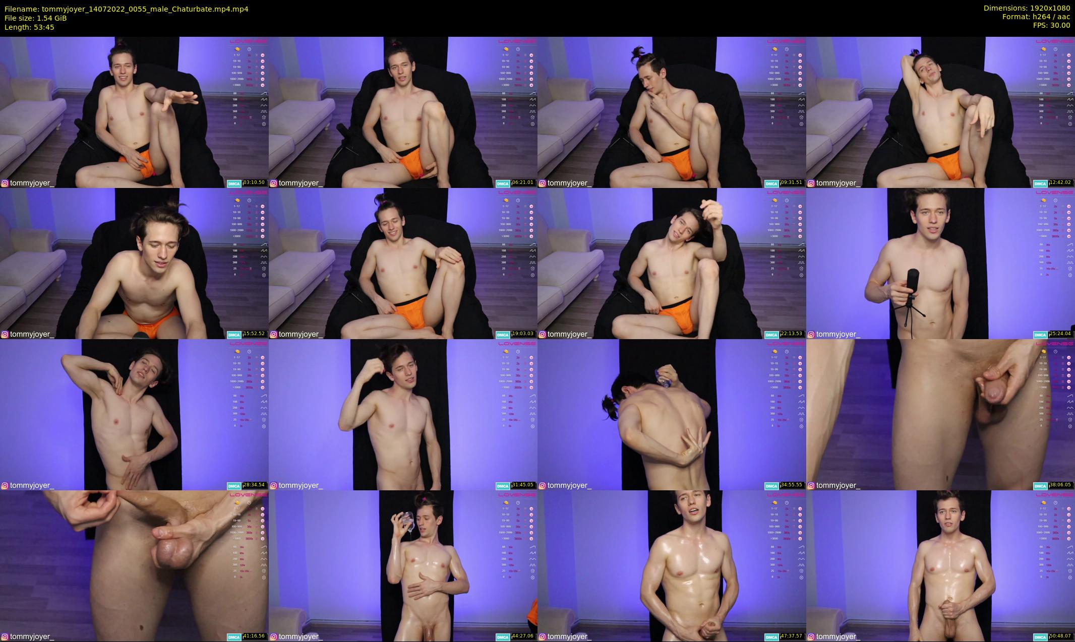 tommyjoyer — 54 minute Chaturbate male cam show recording, 1080p, Jul 14, 2022