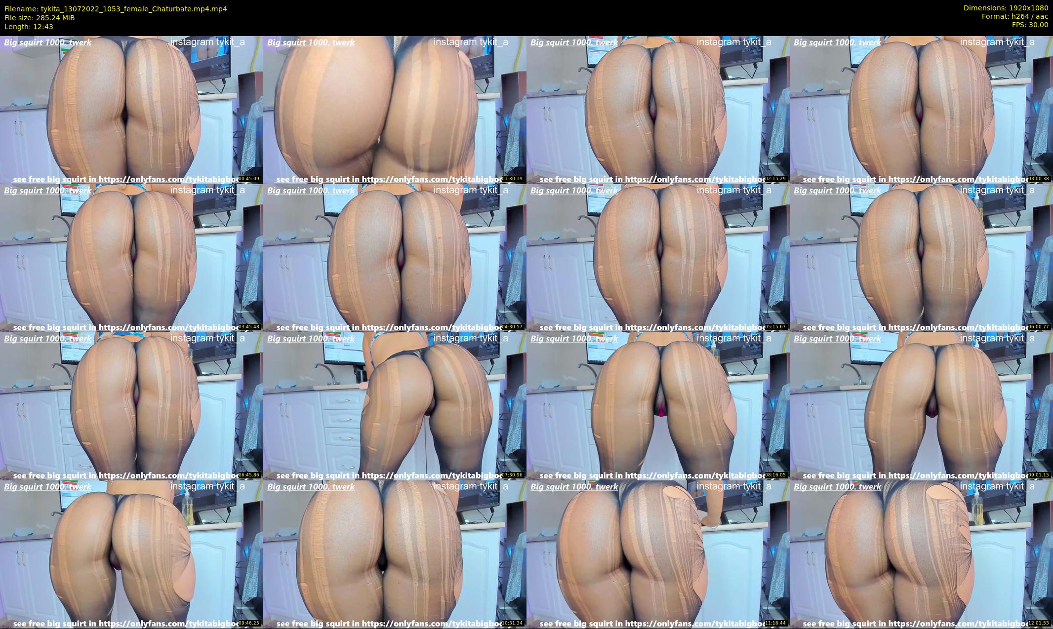 tykita — 13 minute Chaturbate female cam show recording, 1080p, Jul 13, 2022