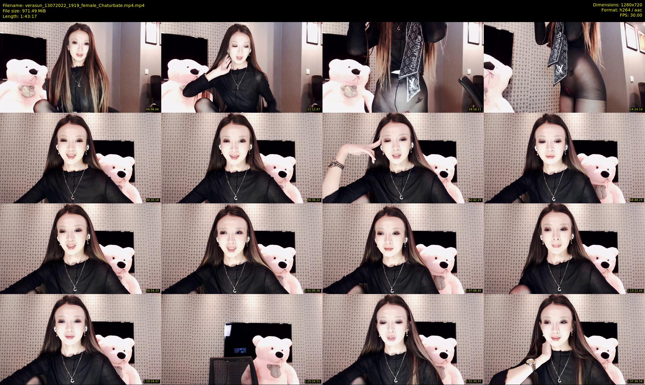 verasun — 104 minute Chaturbate female cam show recording, 720p, Jul 13, 2022