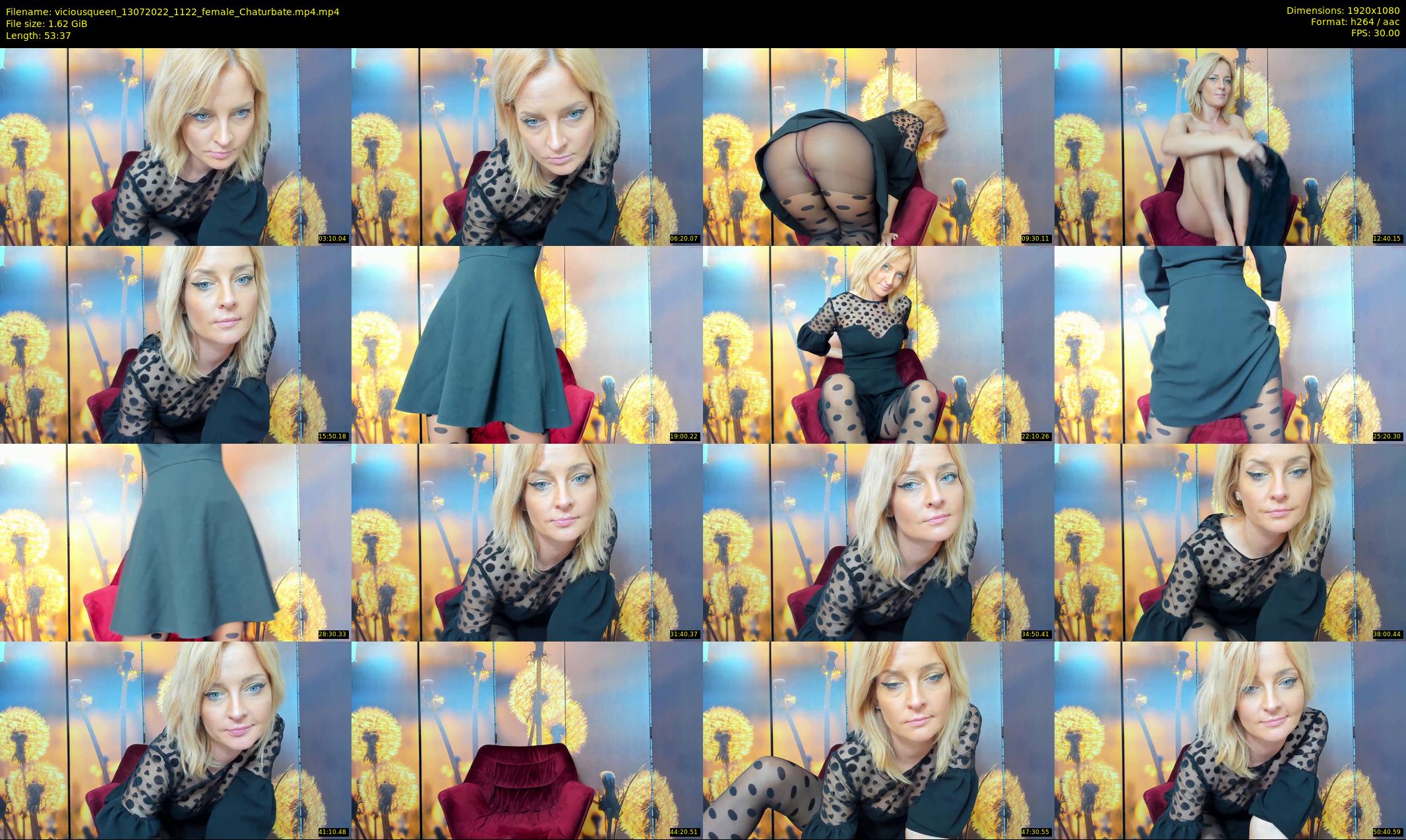 viciousqueen — 54 minute Chaturbate female cam show recording, 1080p, Jul 13, 2022