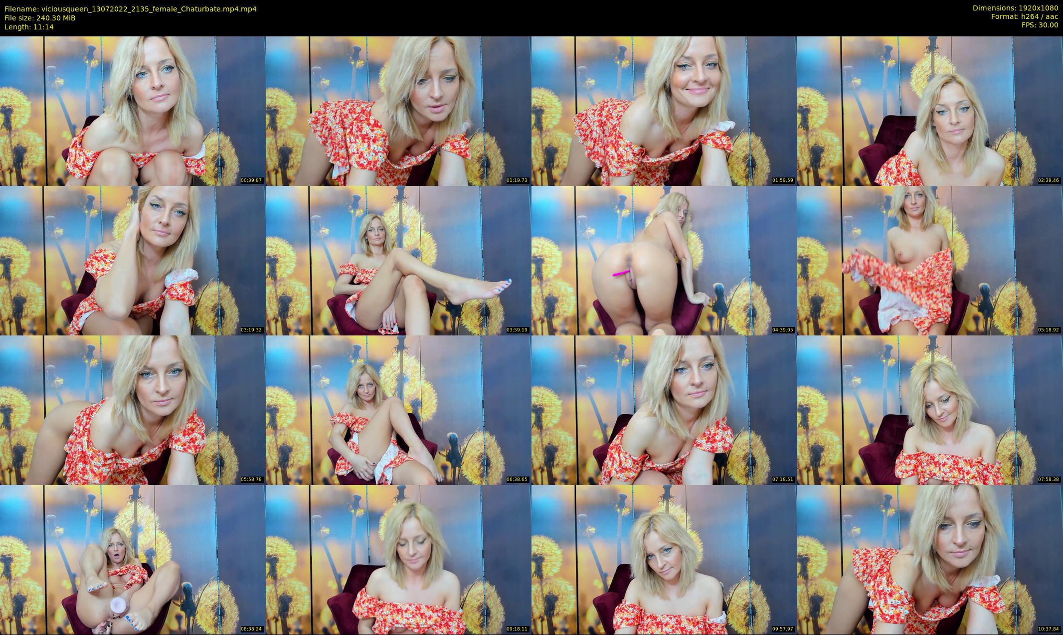 viciousqueen — 12 minute Chaturbate female cam show recording, 1080p, Jul 13, 2022