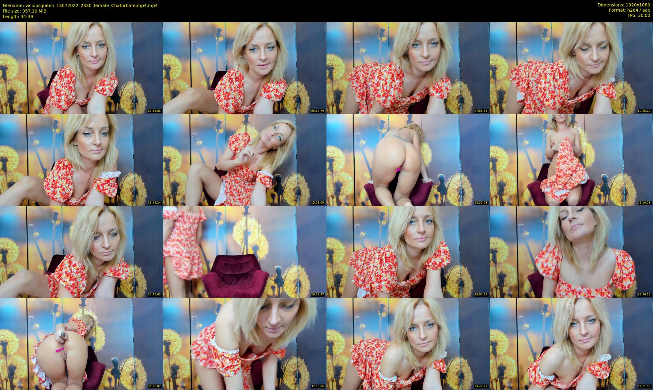 viciousqueen — 45 minute Chaturbate female cam show recording, 1080p, Jul 13, 2022