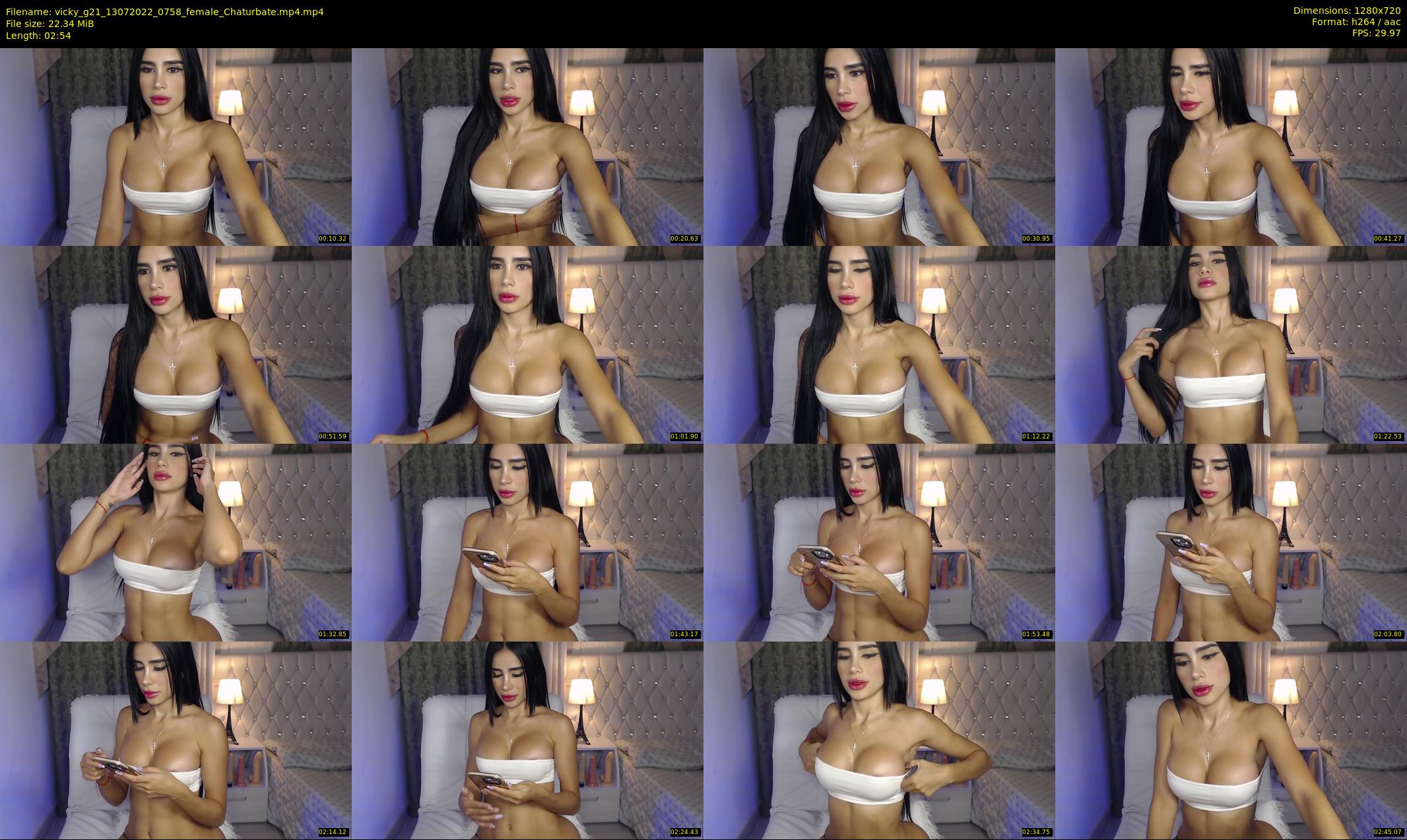 vicky_g21 — 3 minute Chaturbate female cam show recording, 720p, Jul 13, 2022