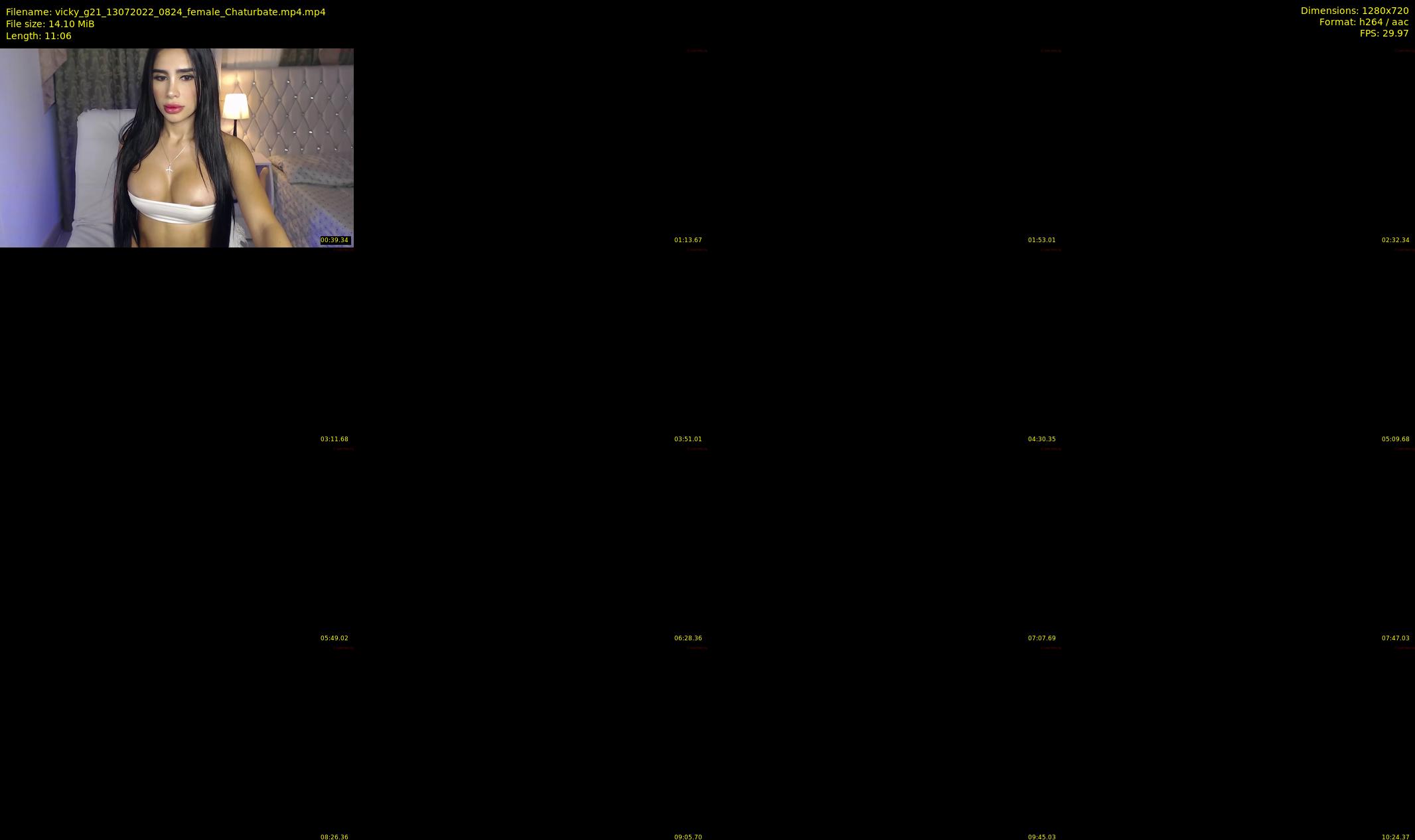 vicky_g21 — 12 minute Chaturbate female cam show recording, 720p, Jul 13, 2022