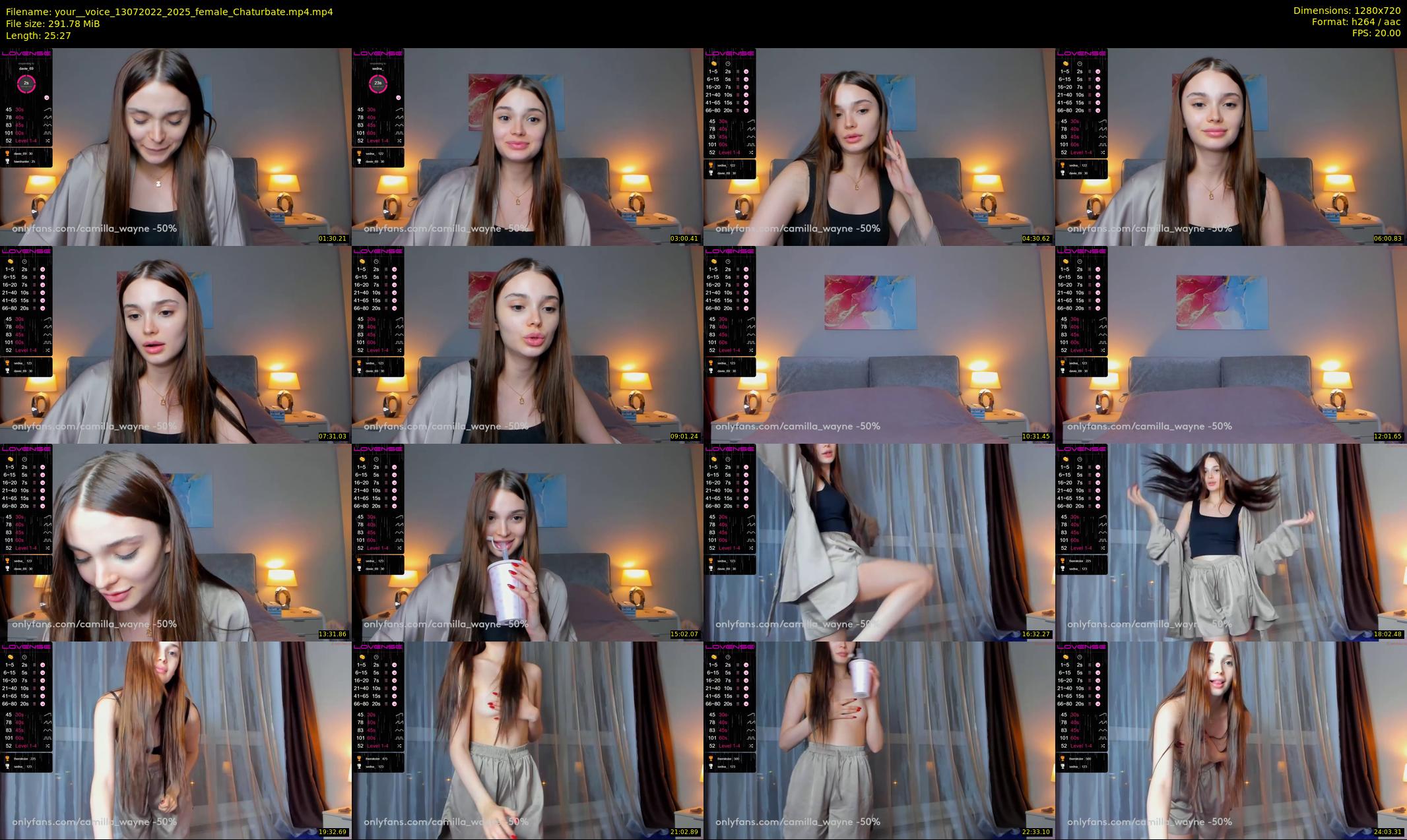 your__voice — 26 minute Chaturbate female cam show recording, 720p, Jul 13, 2022