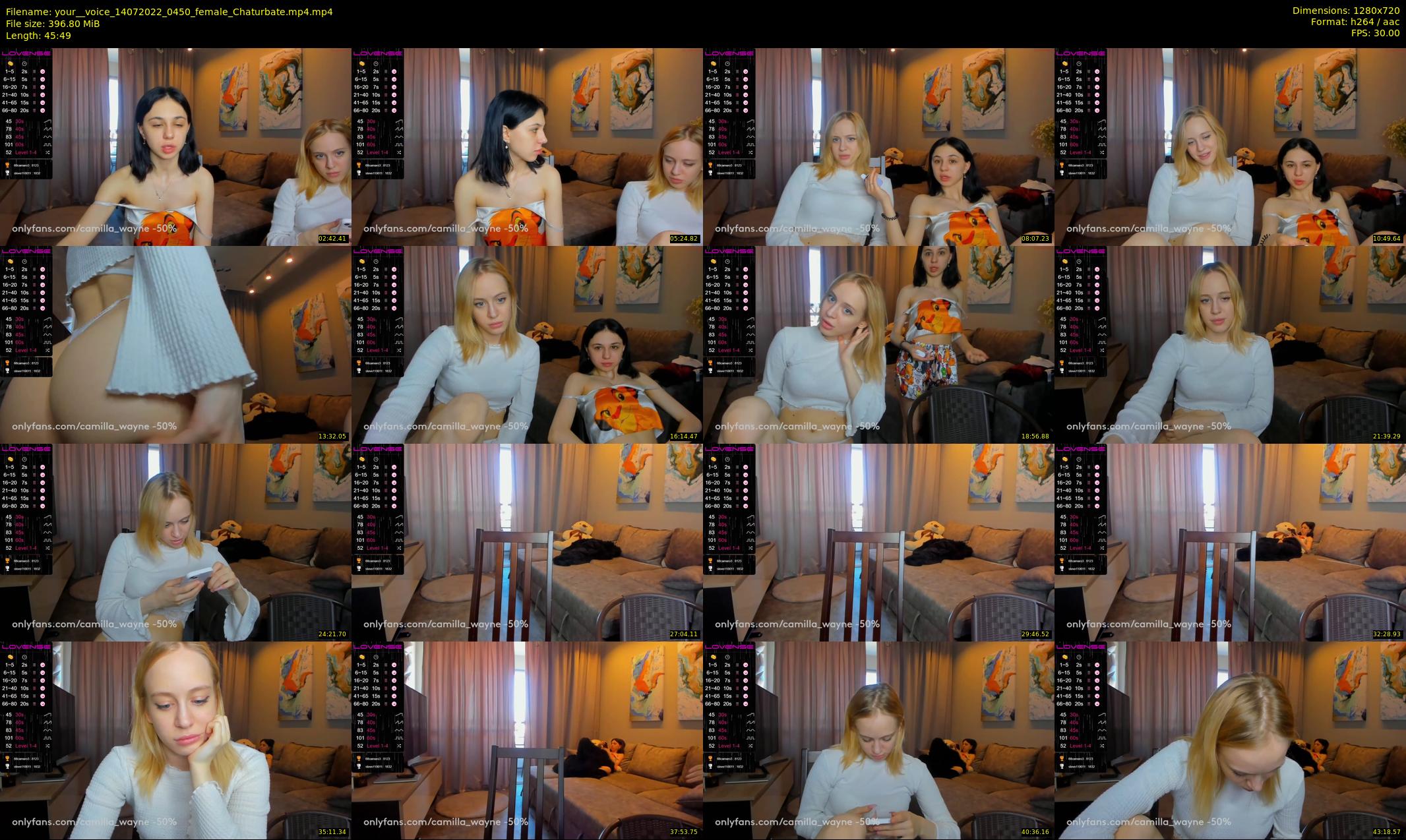your__voice — 46 minute Chaturbate female cam show recording, 720p, Jul 14, 2022