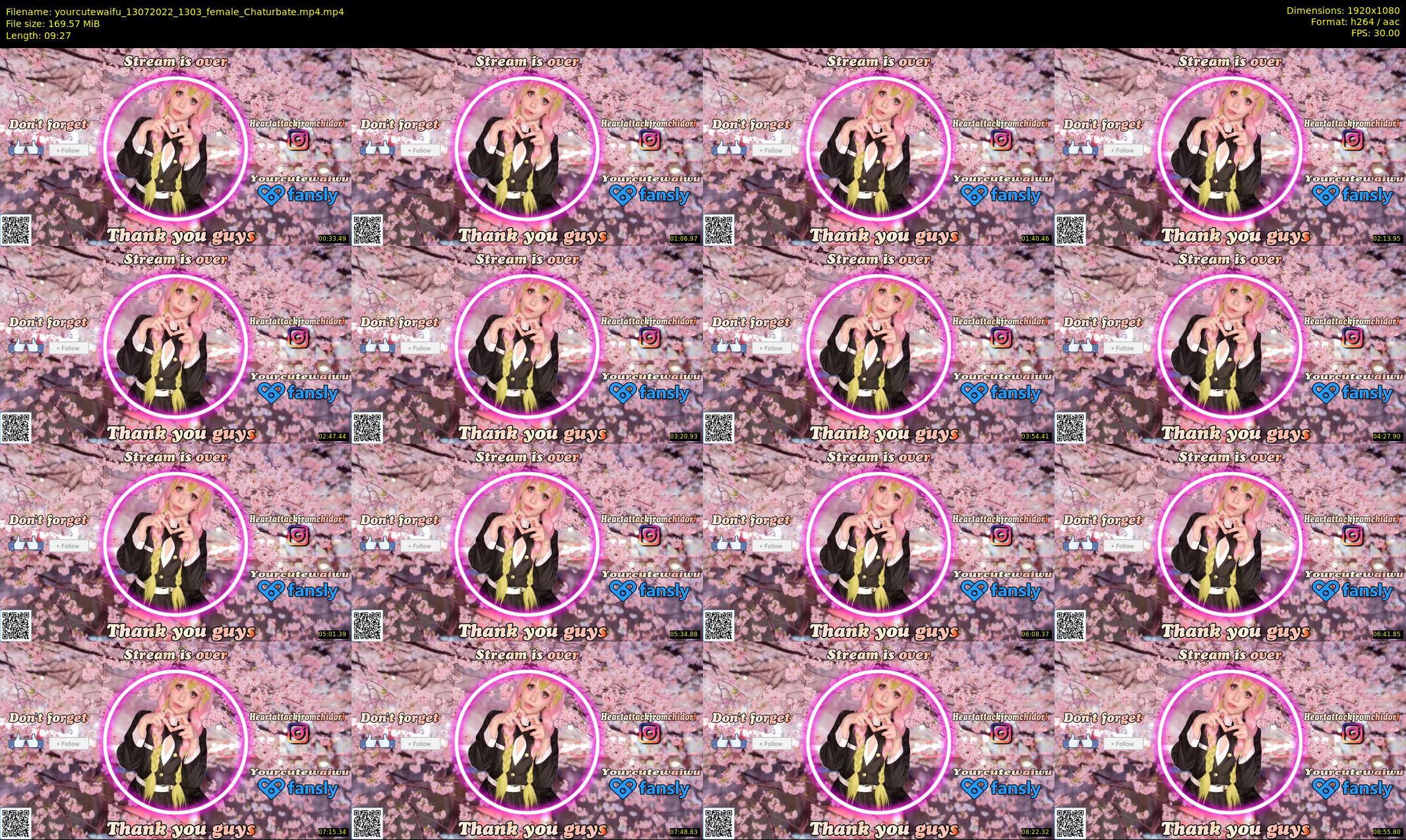 yourcutewaifu — 10 minute Chaturbate female cam show recording, 1080p, Jul 13, 2022