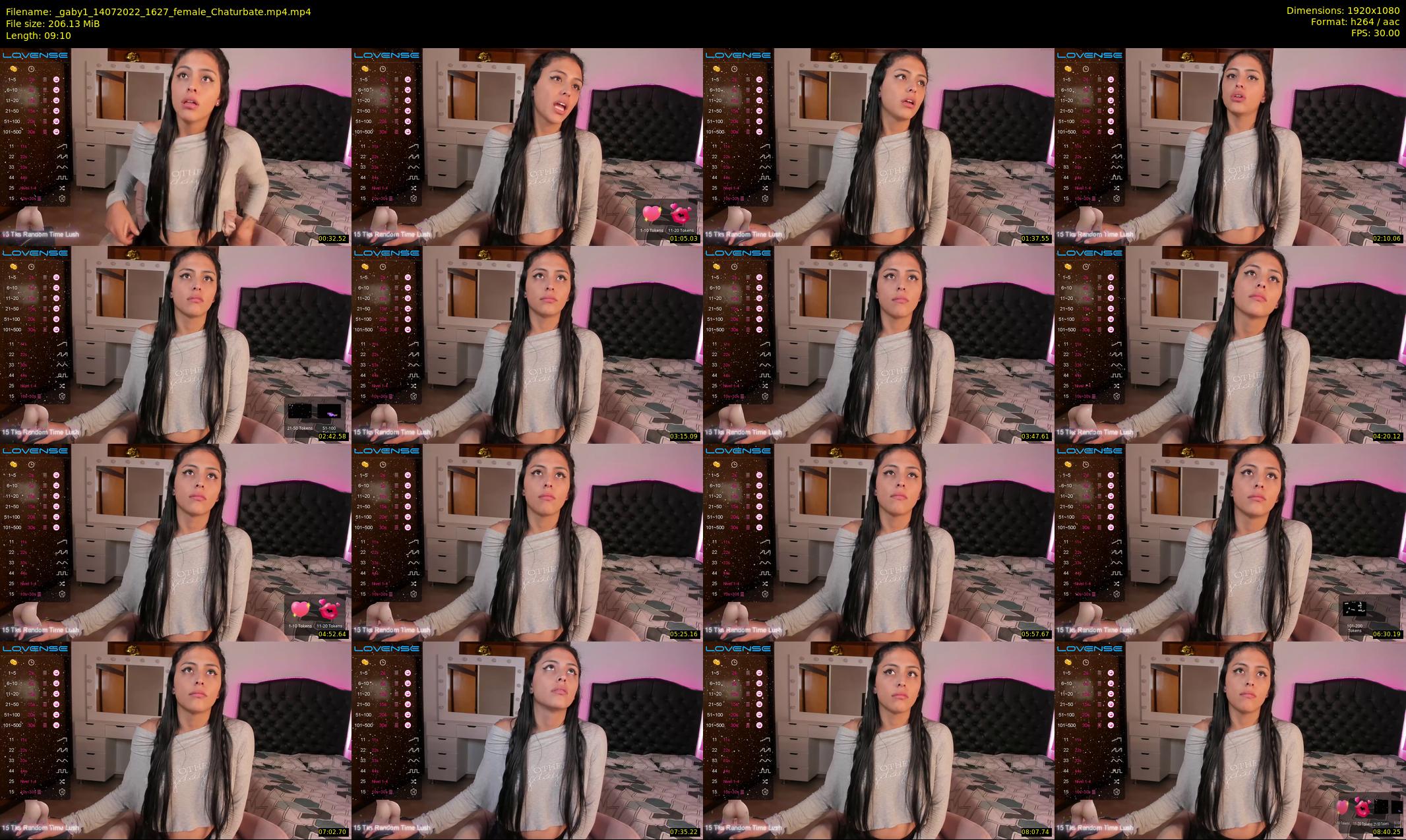 _gaby1 — 10 minute Chaturbate female cam show recording, 1080p, Jul 14, 2022