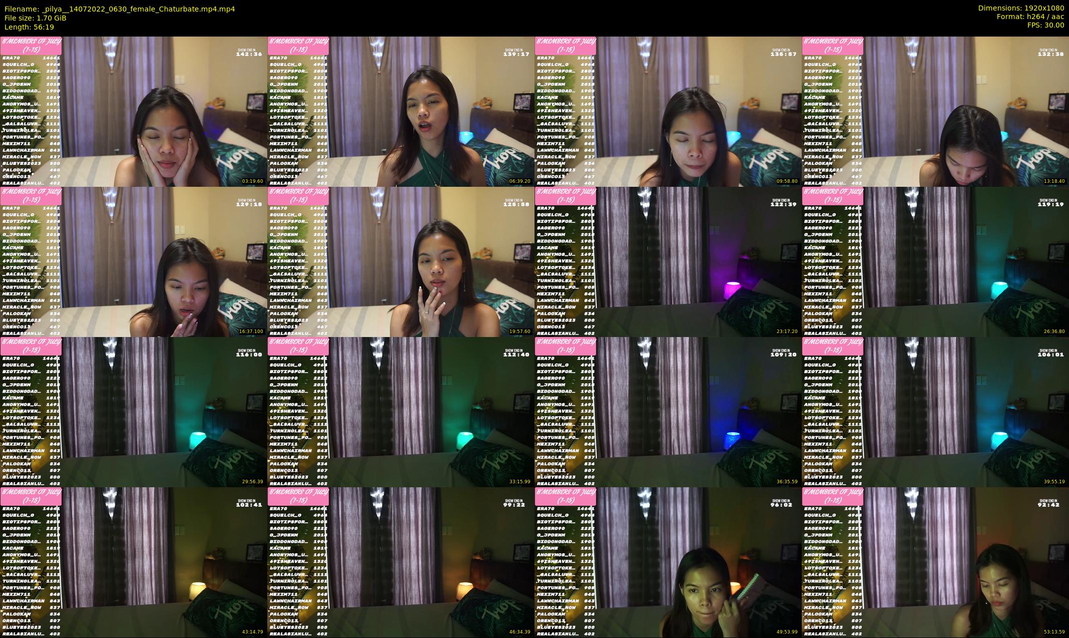 _pilya_ — 57 minute Chaturbate female cam show recording, 1080p, Jul 14, 2022