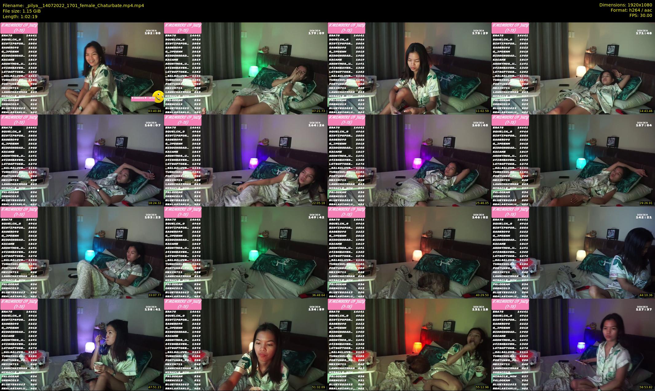 _pilya_ — 63 minute Chaturbate female cam show recording, 1080p, Jul 14, 2022