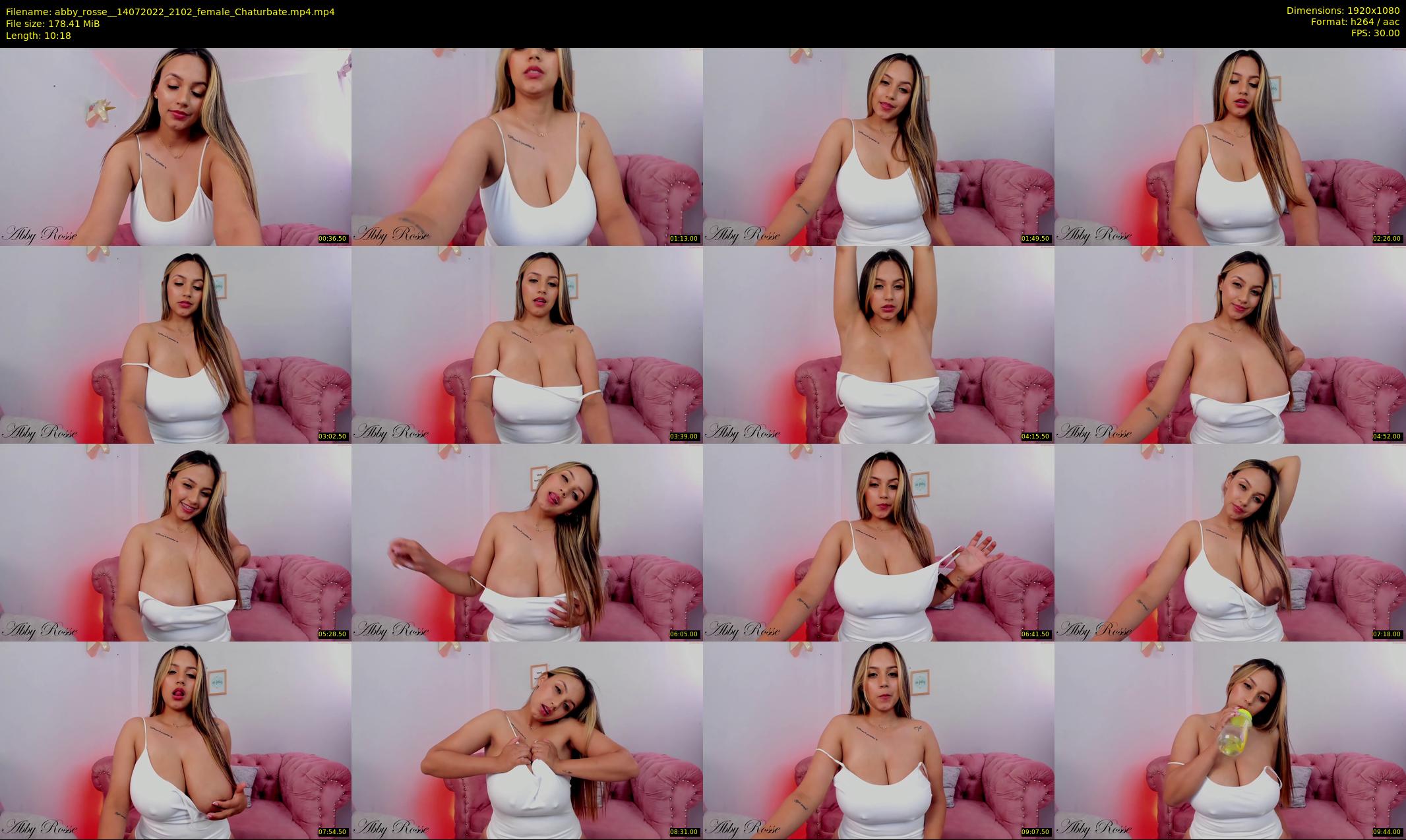 abby_rosse_ — 11 minute Chaturbate female cam show recording, 1080p, Jul 14, 2022