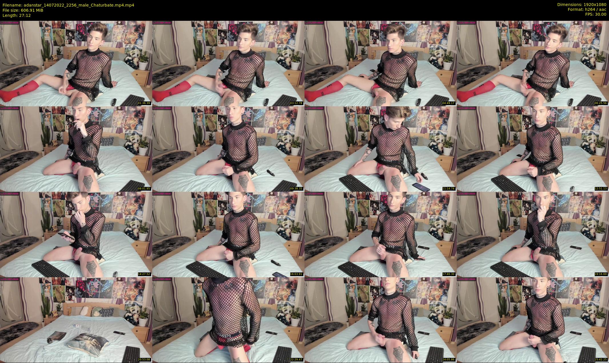 adanstar — 28 minute Chaturbate male cam show recording, 1080p, Jul 14, 2022