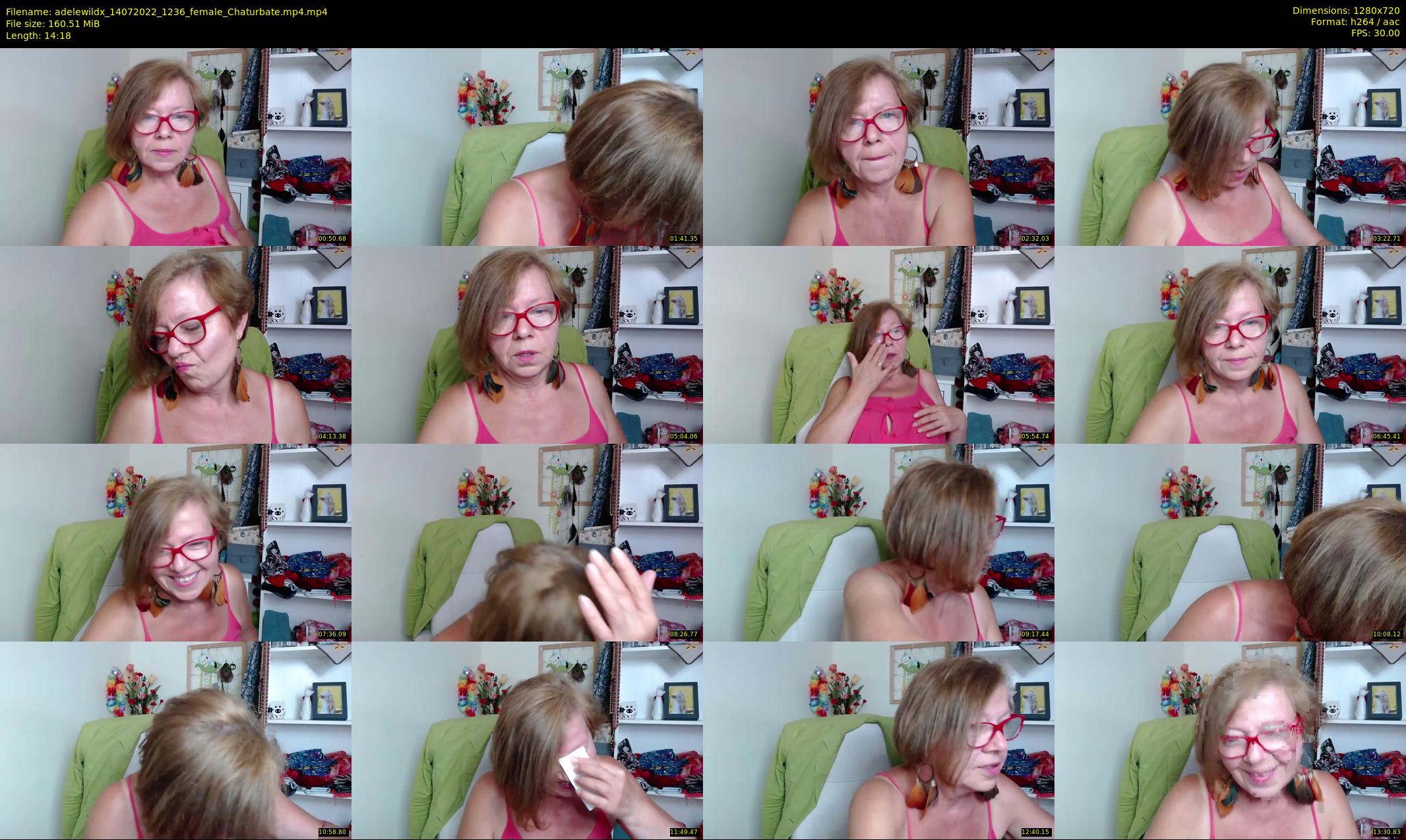 adelewildx — 15 minute Chaturbate female cam show recording, 720p, Jul 14, 2022
