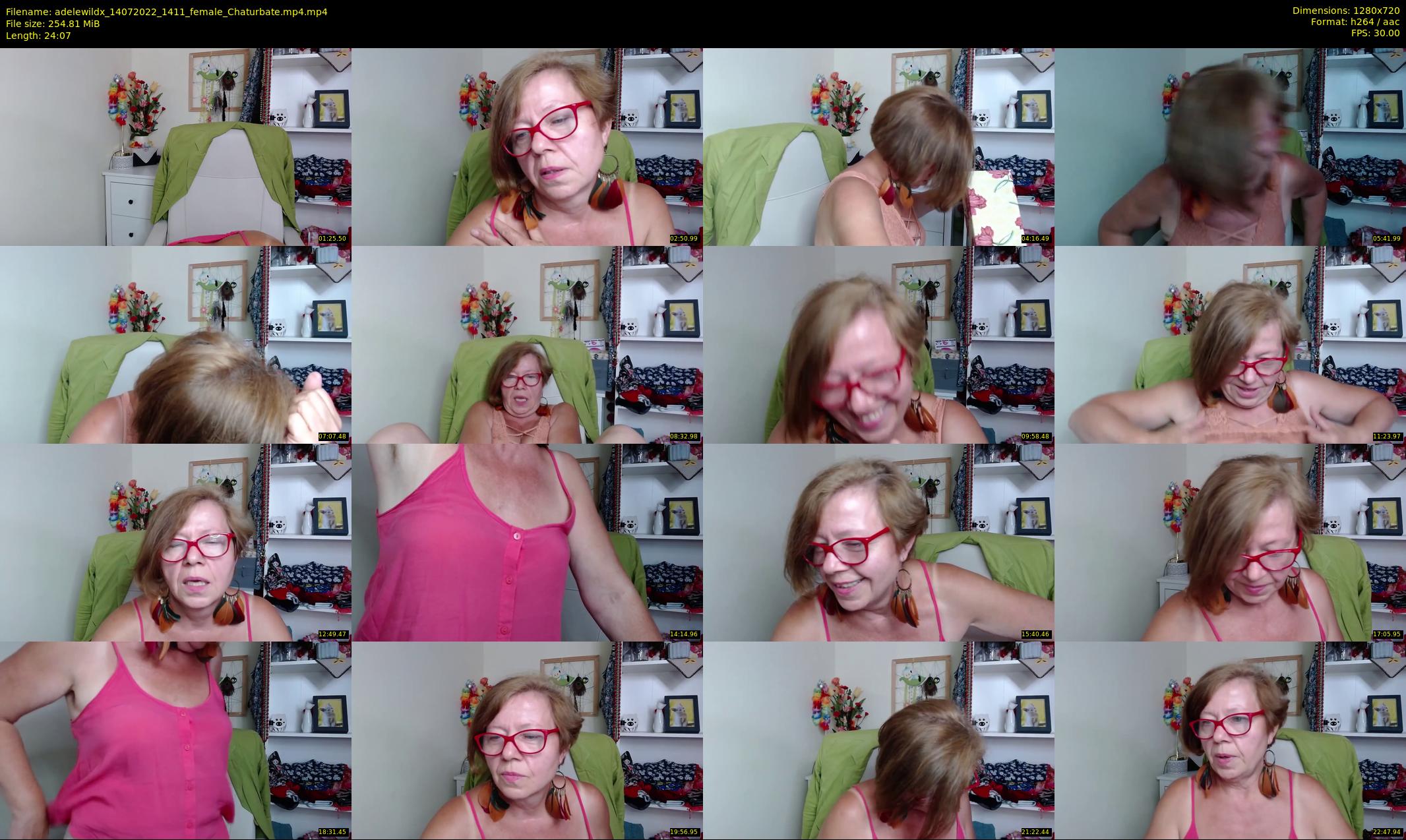 adelewildx — 25 minute Chaturbate female cam show recording, 720p, Jul 14, 2022