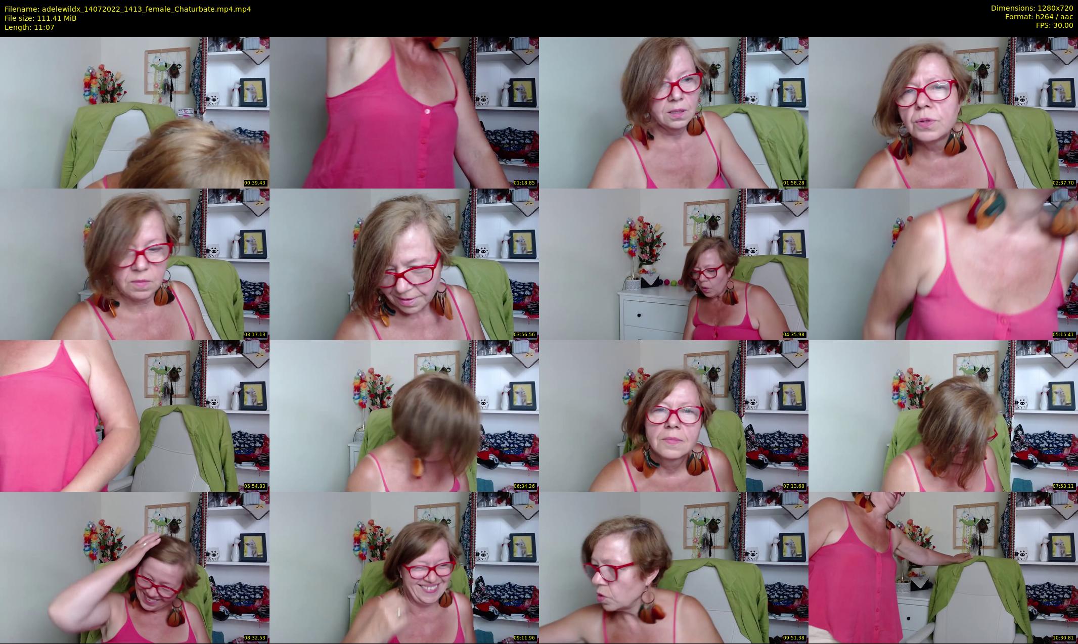 adelewildx — 12 minute Chaturbate female cam show recording, 720p, Jul 14, 2022