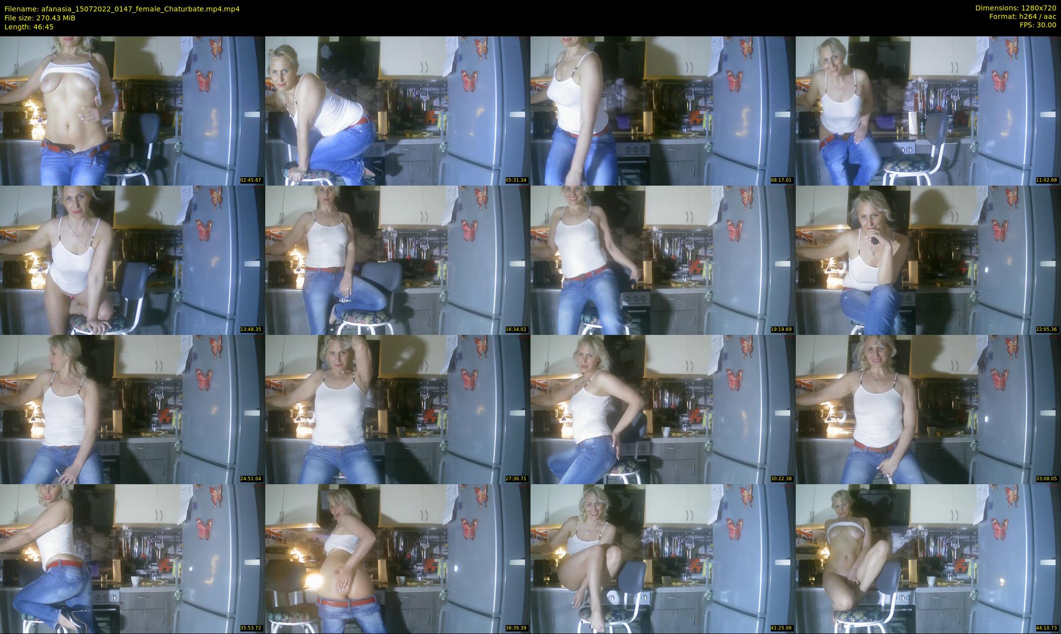 afanasia — 47 minute Chaturbate female cam show recording, 720p, Jul 15, 2022