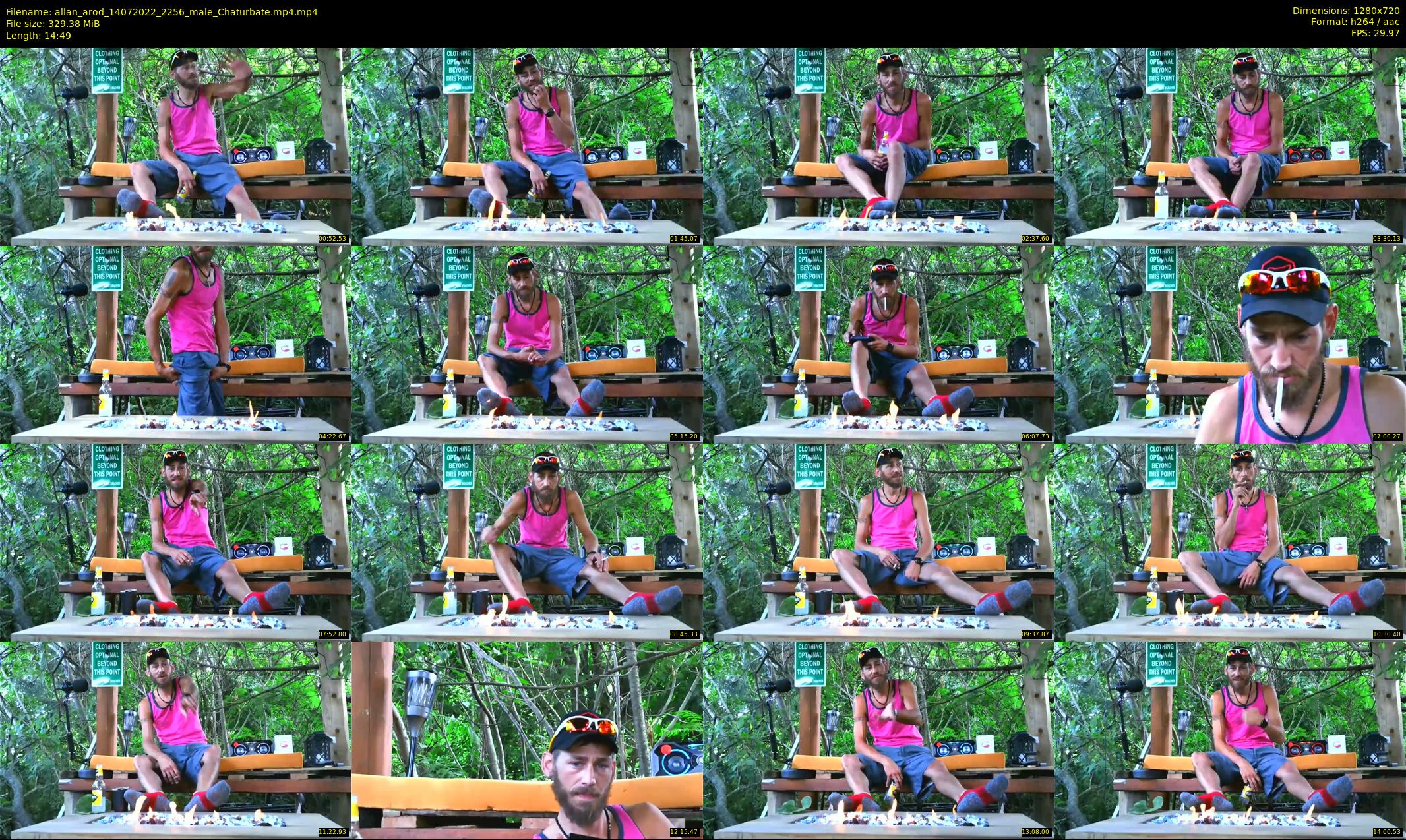 allan_arod — 15 minute Chaturbate male cam show recording, 720p, Jul 14, 2022