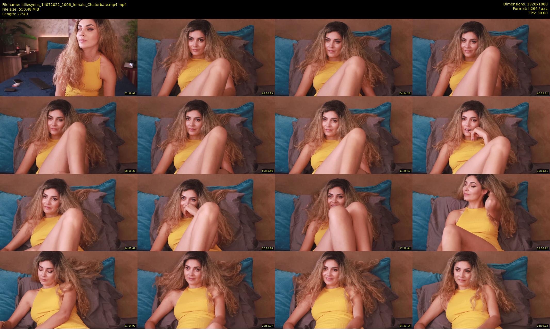 alliesynns — 28 minute Chaturbate female cam show recording, 1080p, Jul 14, 2022
