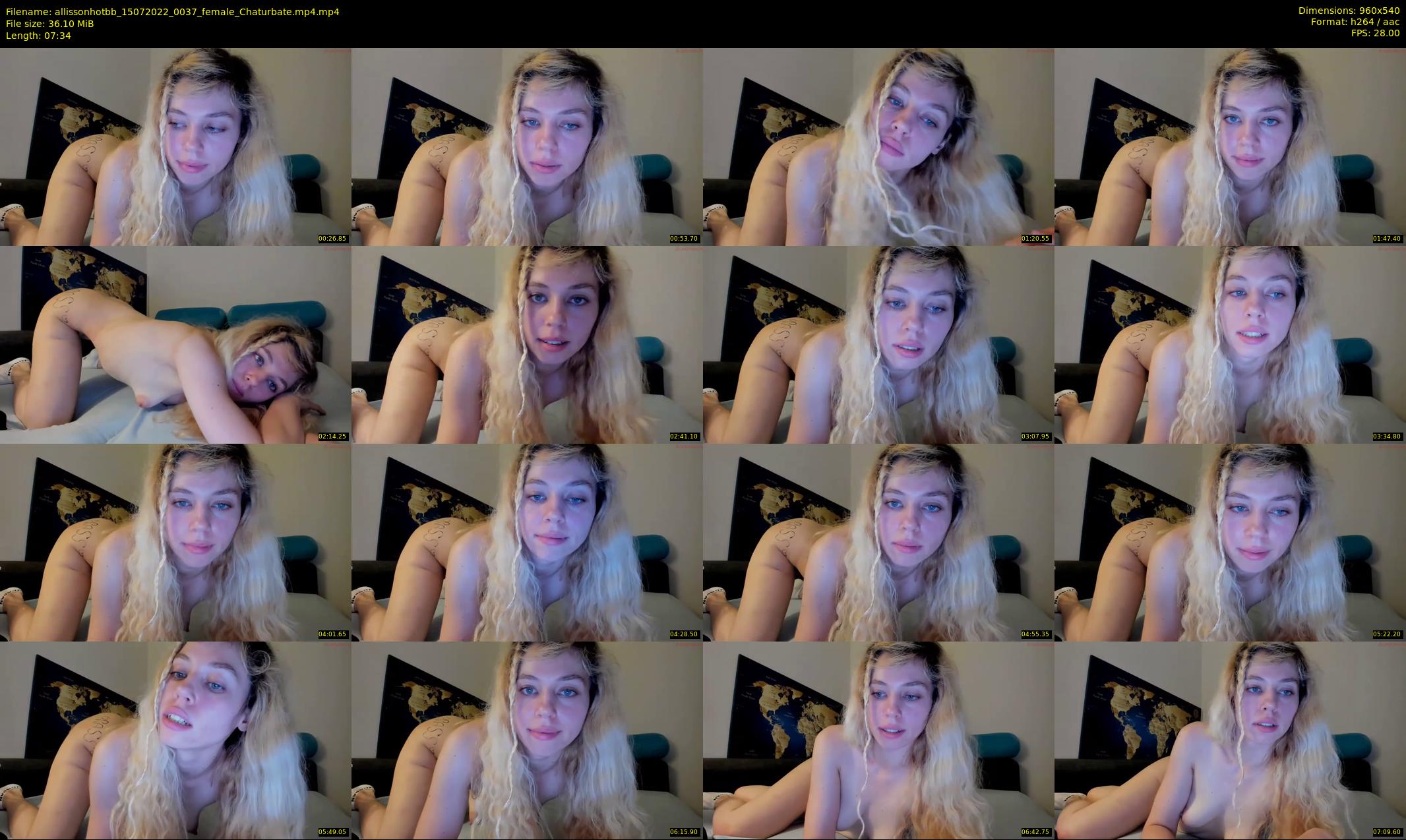 allissonhotbb — 8 minute Chaturbate female cam show recording, 480p, Jul 15, 2022
