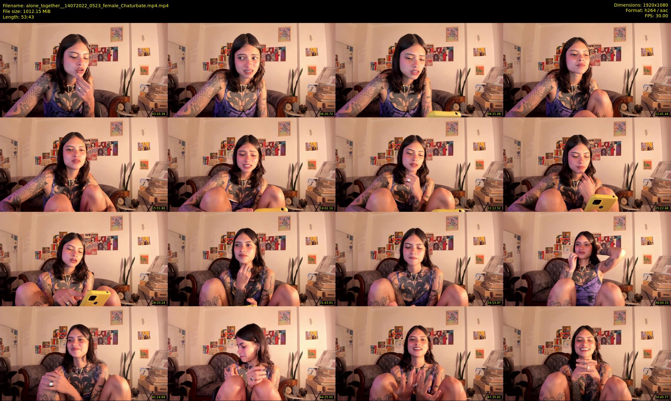 alone_together_ — 54 minute Chaturbate female cam show recording, 1080p, Jul 14, 2022