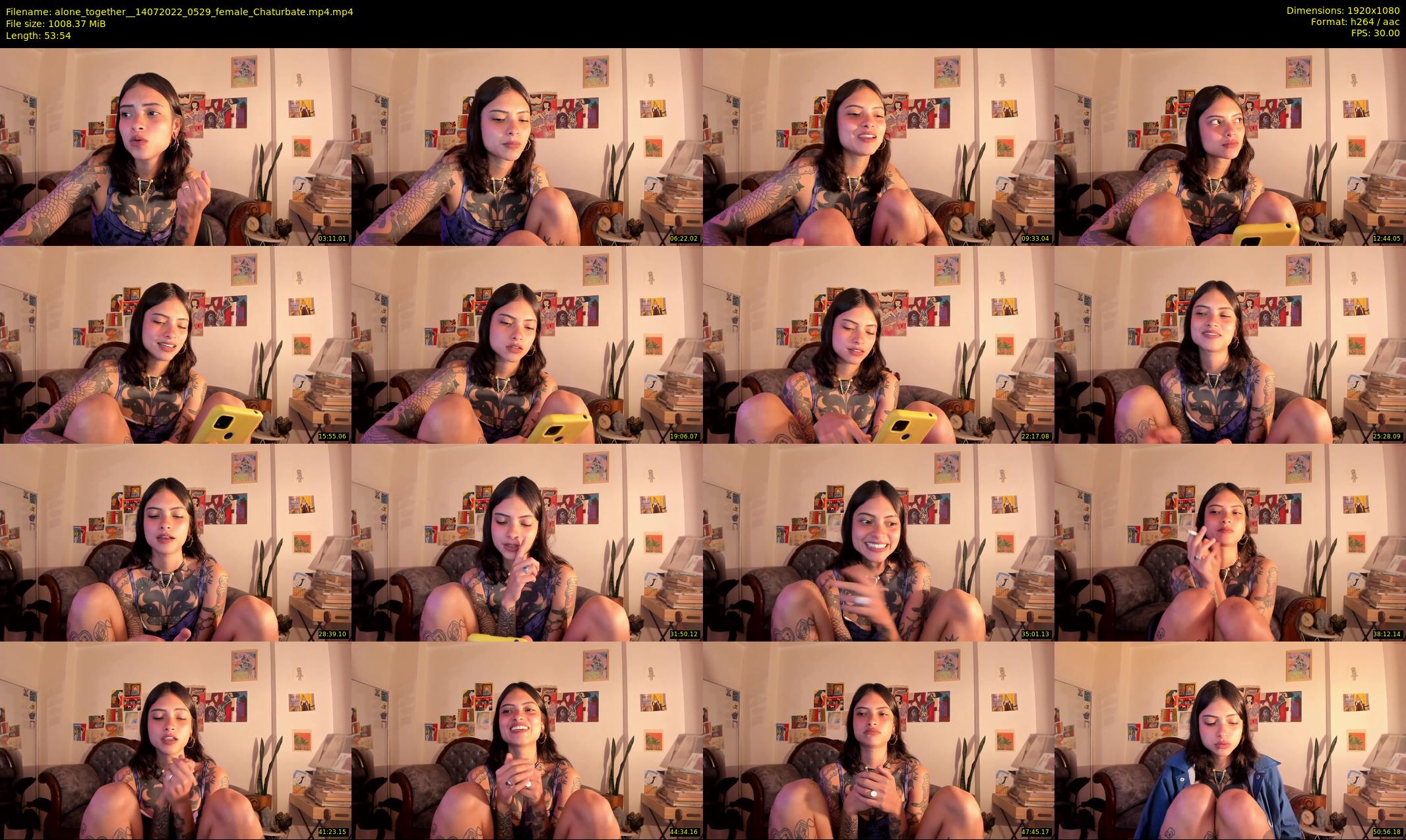 alone_together_ — 54 minute Chaturbate female cam show recording, 1080p, Jul 14, 2022