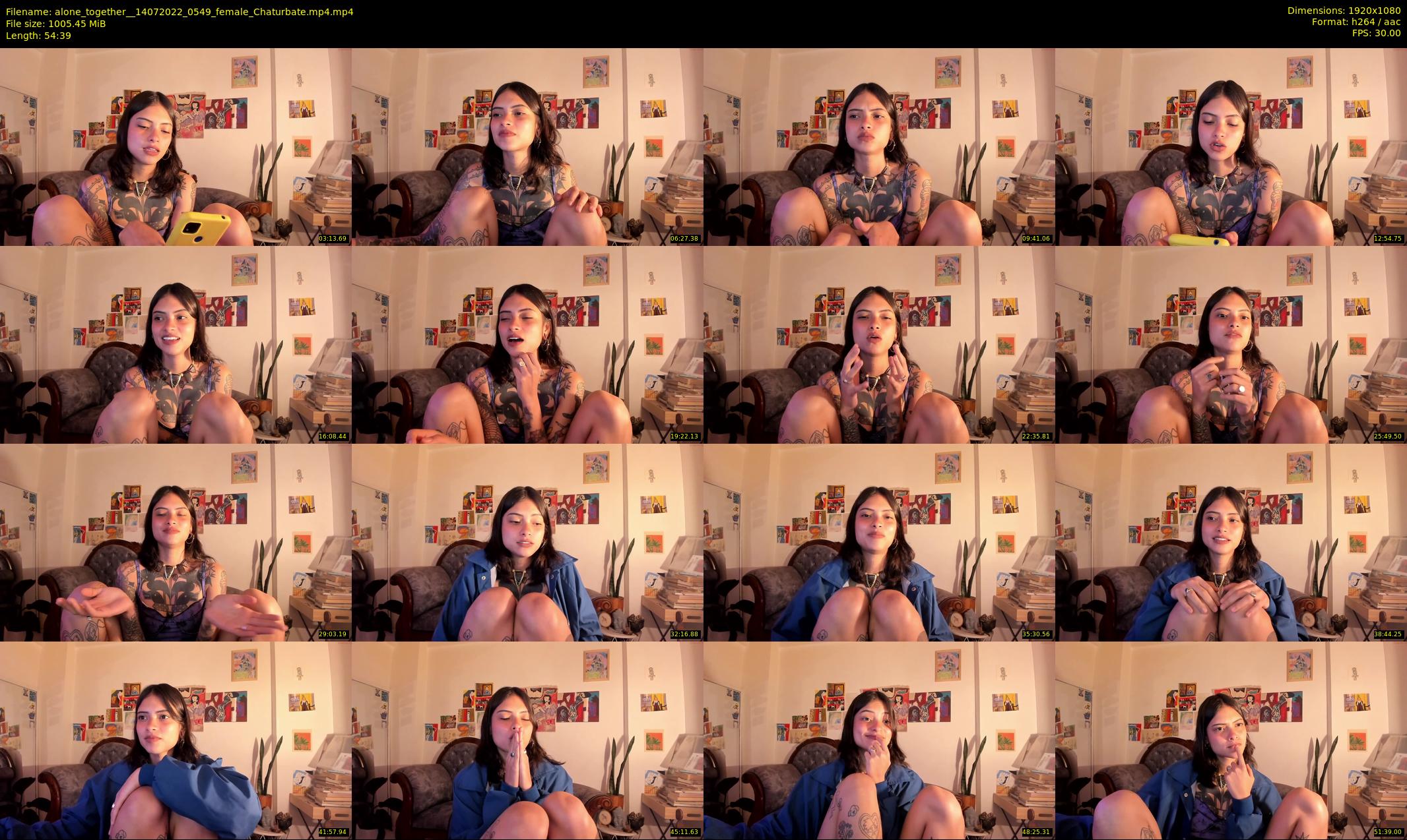 alone_together_ — 55 minute Chaturbate female cam show recording, 1080p, Jul 14, 2022