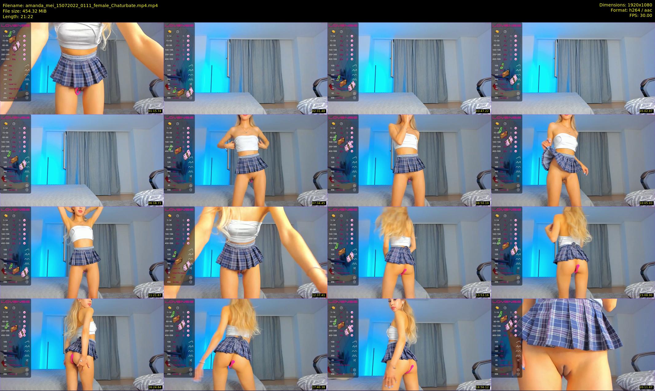 amanda_mei — 22 minute Chaturbate female cam show recording, 1080p, Jul 15, 2022