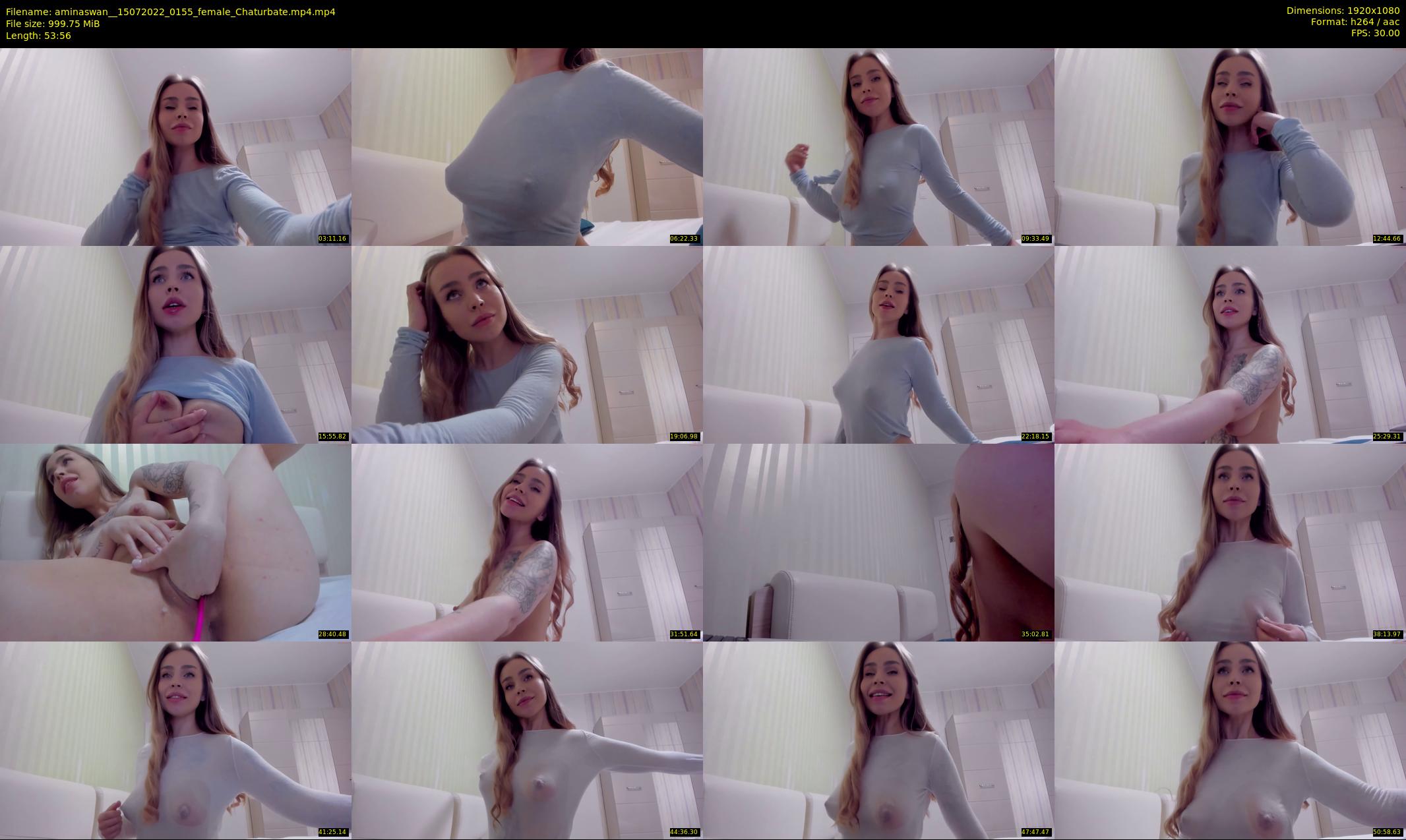 aminaswan_ — 54 minute Chaturbate female cam show recording, 1080p, Jul 15, 2022