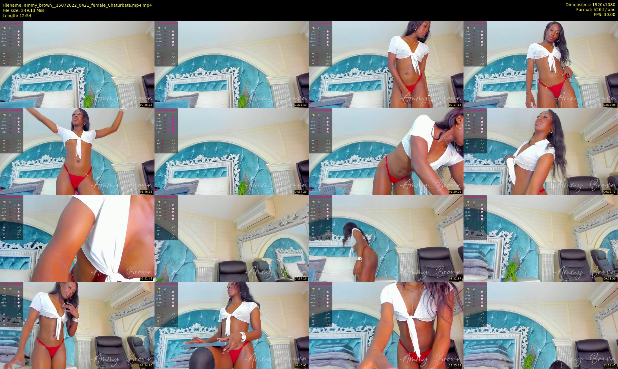ammy_brown_ — 13 minute Chaturbate female cam show recording, 1080p, Jul 15, 2022