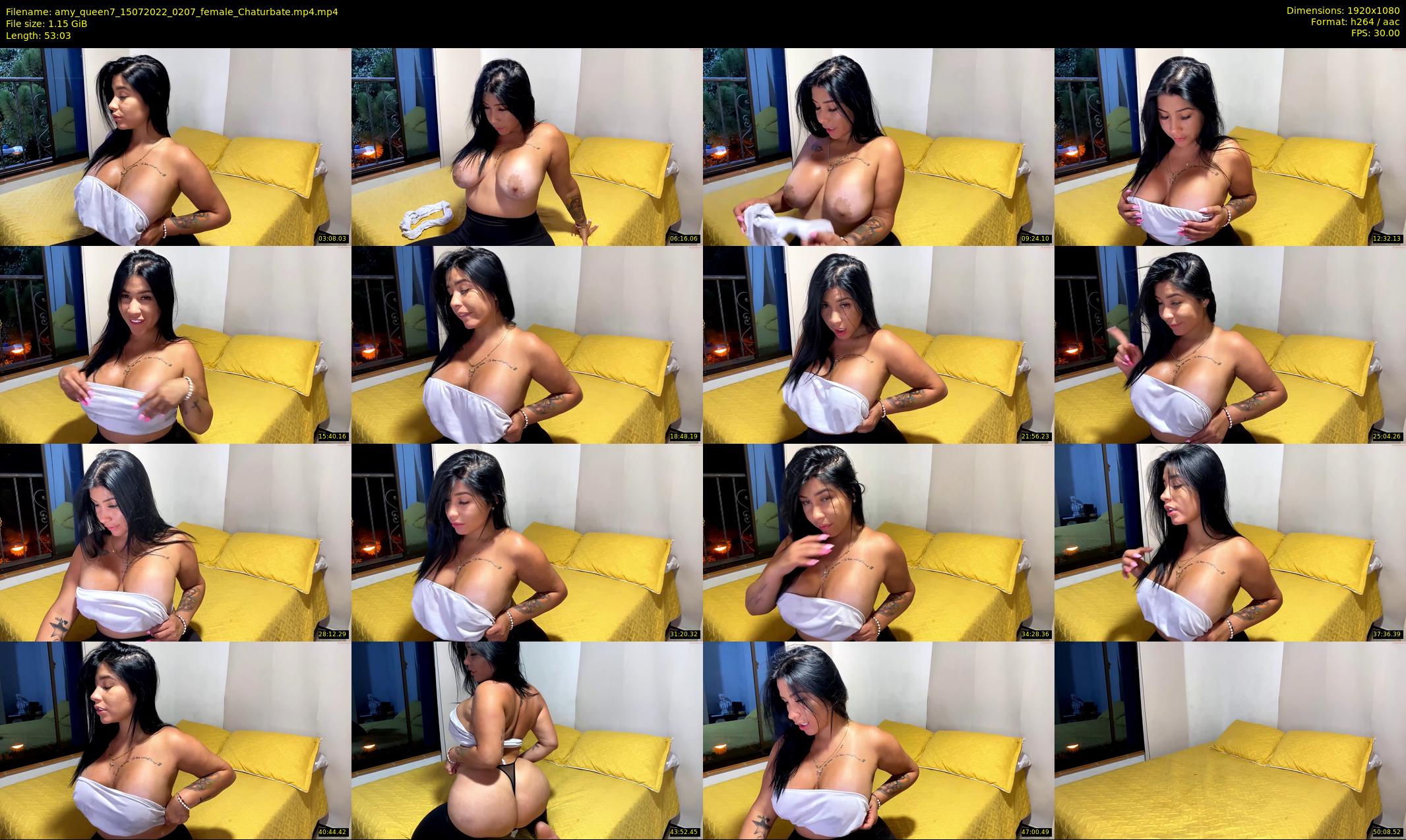 amy_queen7 — 54 minute Chaturbate female cam show recording, 1080p, Jul 15, 2022