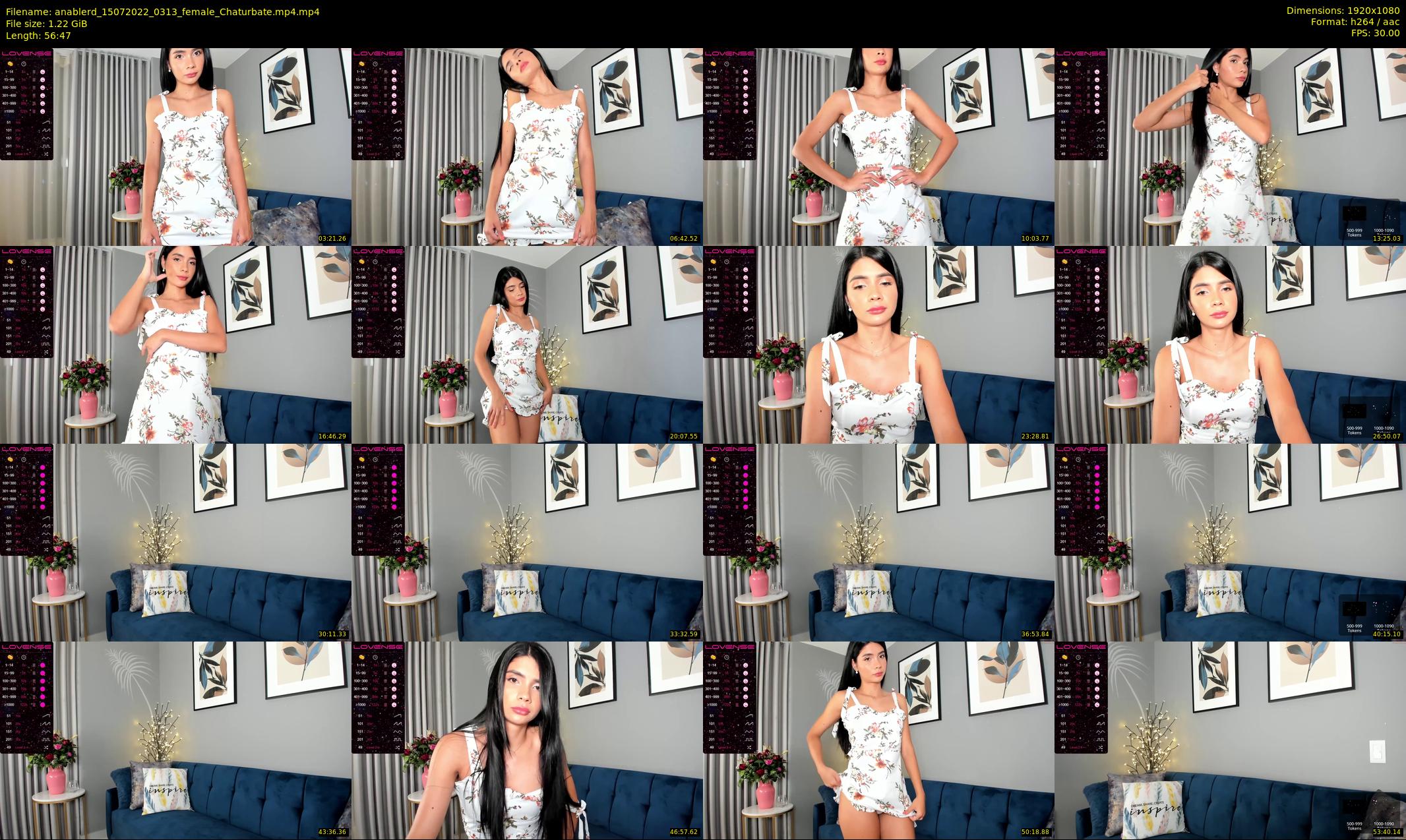 anablerd — 57 minute Chaturbate female cam show recording, 1080p, Jul 15, 2022