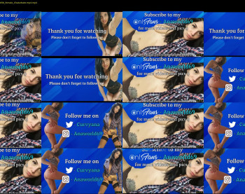 anaworld69 — 7 minute Chaturbate female cam show recording, 1080p, Jul 15, 2022