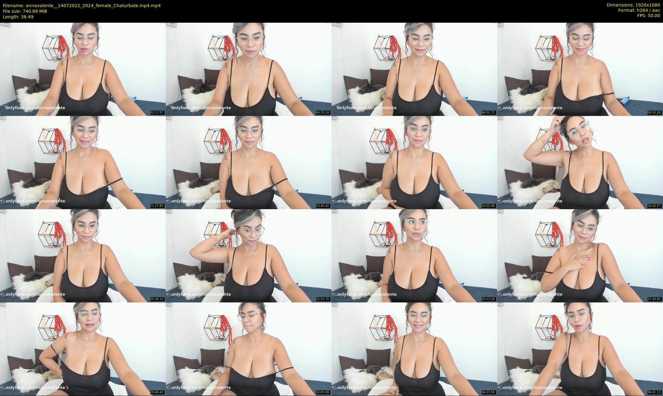 annavalente_ — 39 minute Chaturbate female cam show recording, 1080p, Jul 14, 2022