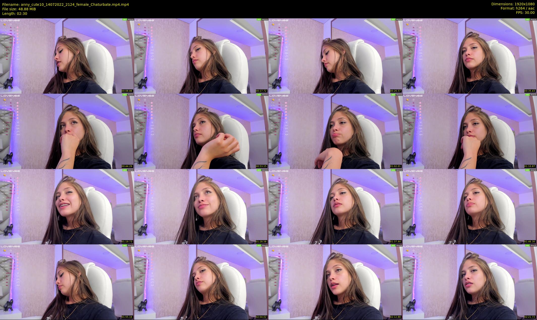 anny_cute10 — 3 minute Chaturbate female cam show recording, 1080p, Jul 14, 2022