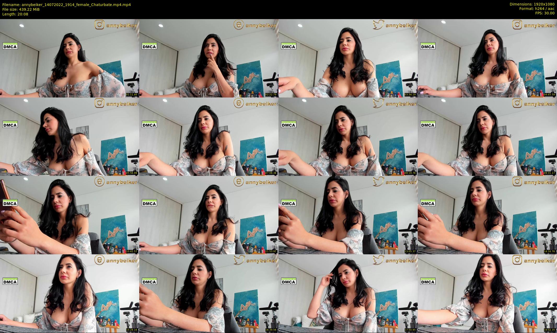 annybeiker — 21 minute Chaturbate female cam show recording, 1080p, Jul 14, 2022
