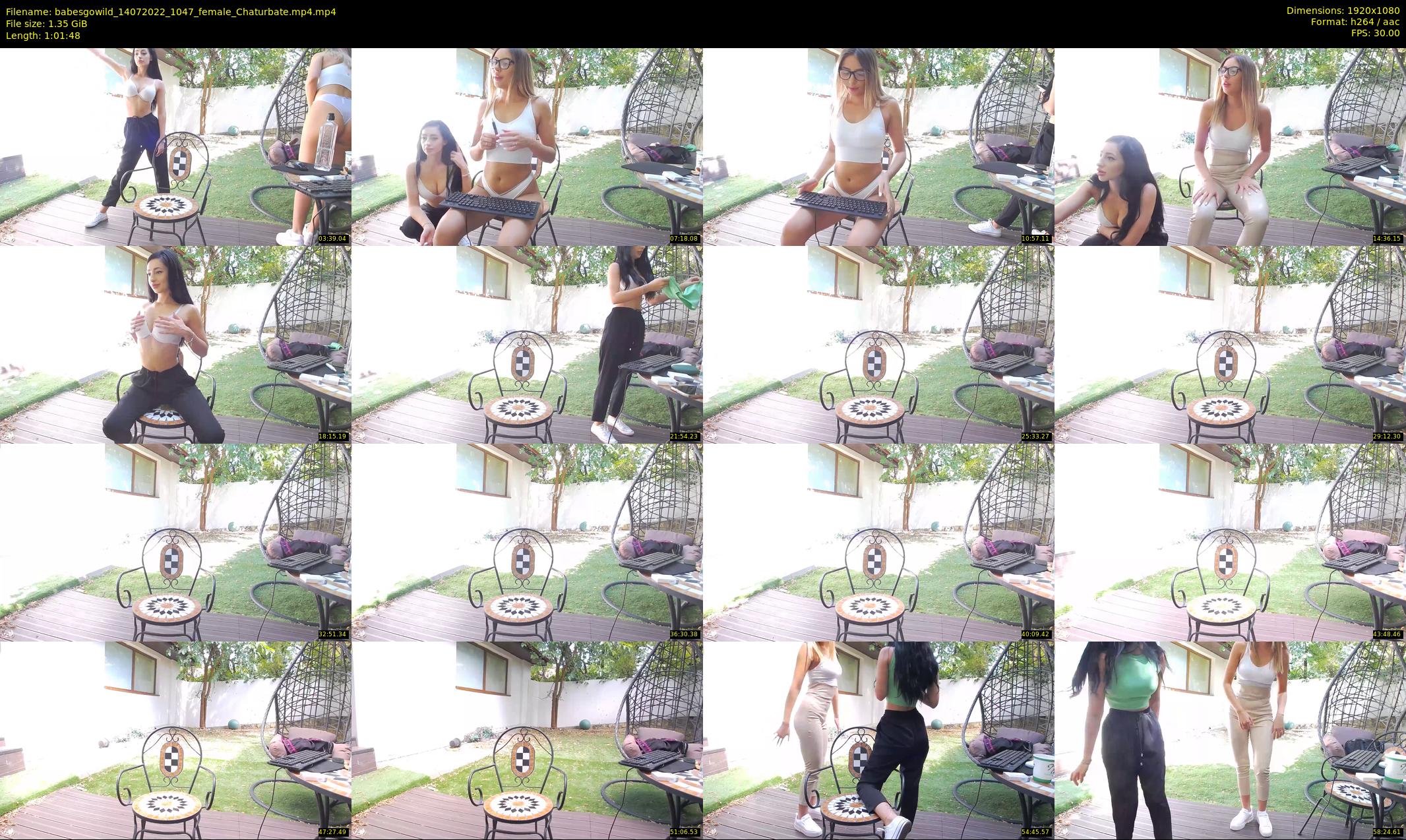 babesgowild — 62 minute Chaturbate couple cam show recording, 1080p, Jul 14, 2022