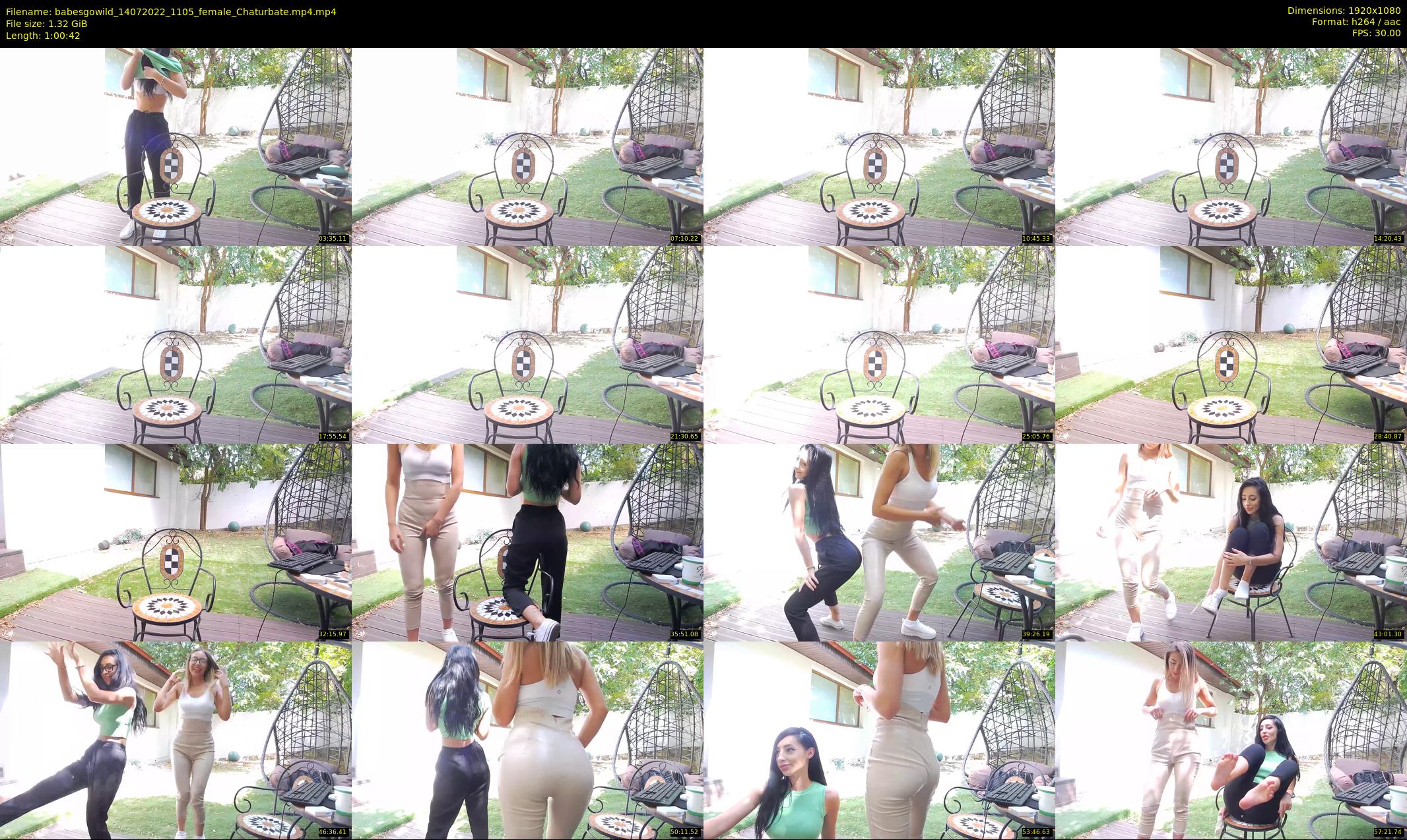 babesgowild — 61 minute Chaturbate couple cam show recording, 1080p, Jul 14, 2022