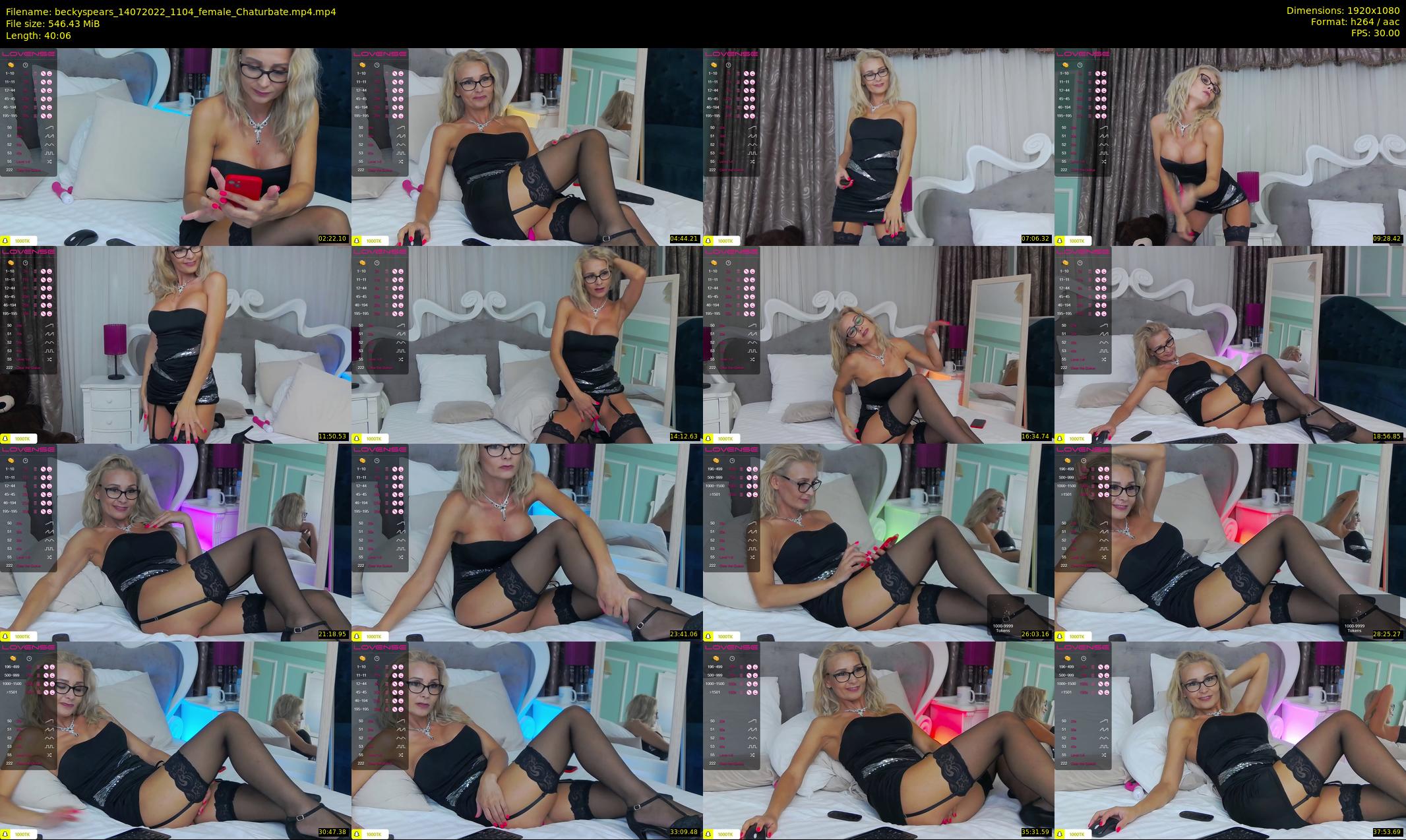 beckyspears — 41 minute Chaturbate female cam show recording, 1080p, Jul 14, 2022